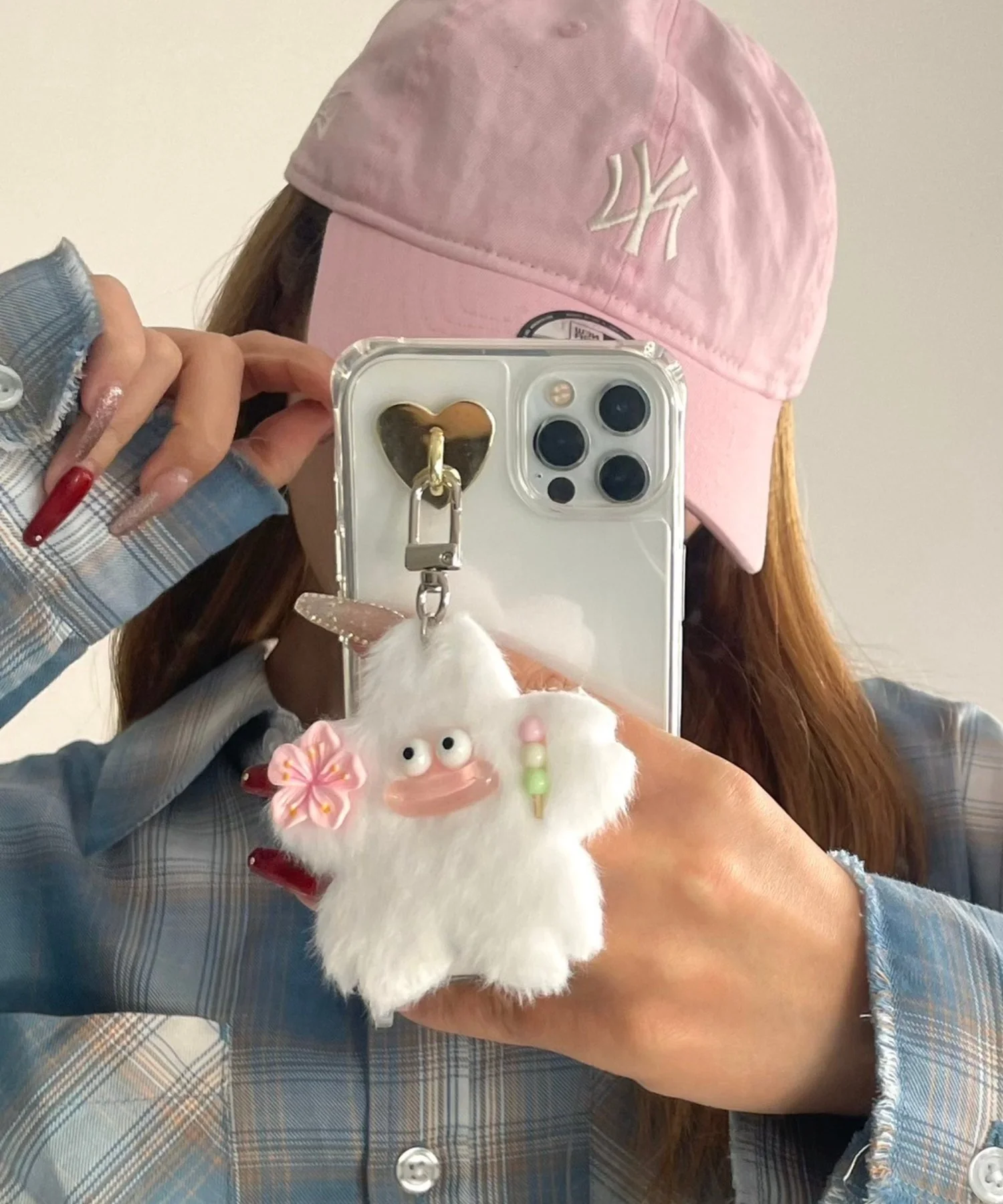 チェリブロモンスターぬいぐるみキーホルダー - Image 2