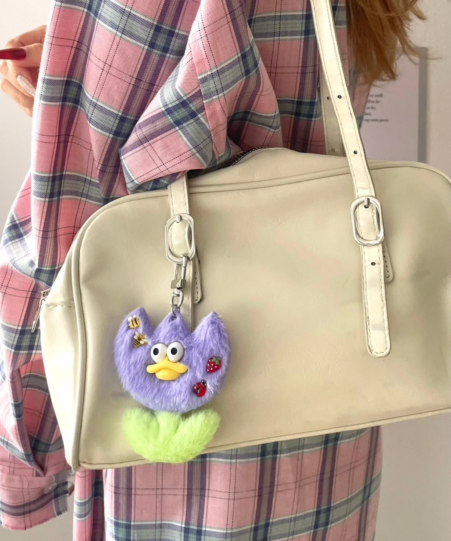 ラブリーチューリップモンスターぬいぐるみキーホルダー - Image 5