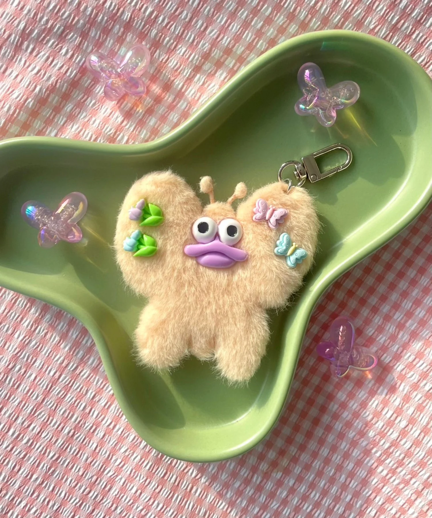 ぱたぱたちょうちょモンスターぬいぐるみキーホルダー - Image 4