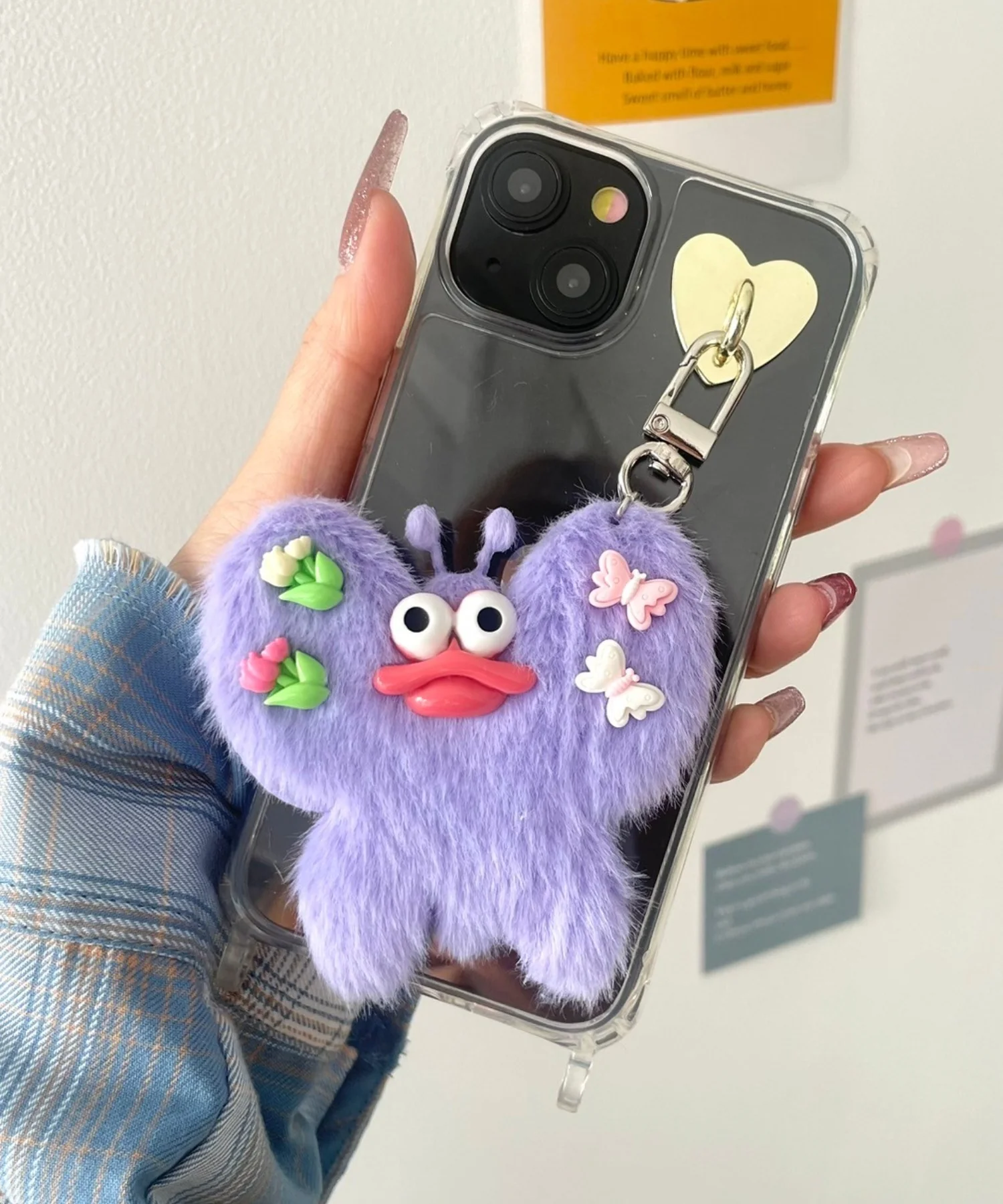 ぱたぱたちょうちょモンスターぬいぐるみキーホルダー - Image 5
