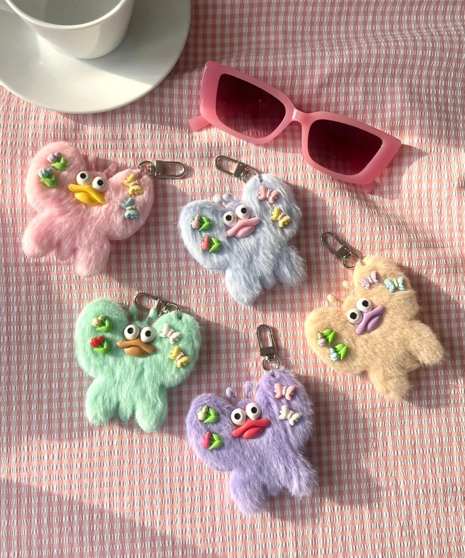 ぱたぱたちょうちょモンスターぬいぐるみキーホルダー - Image 6