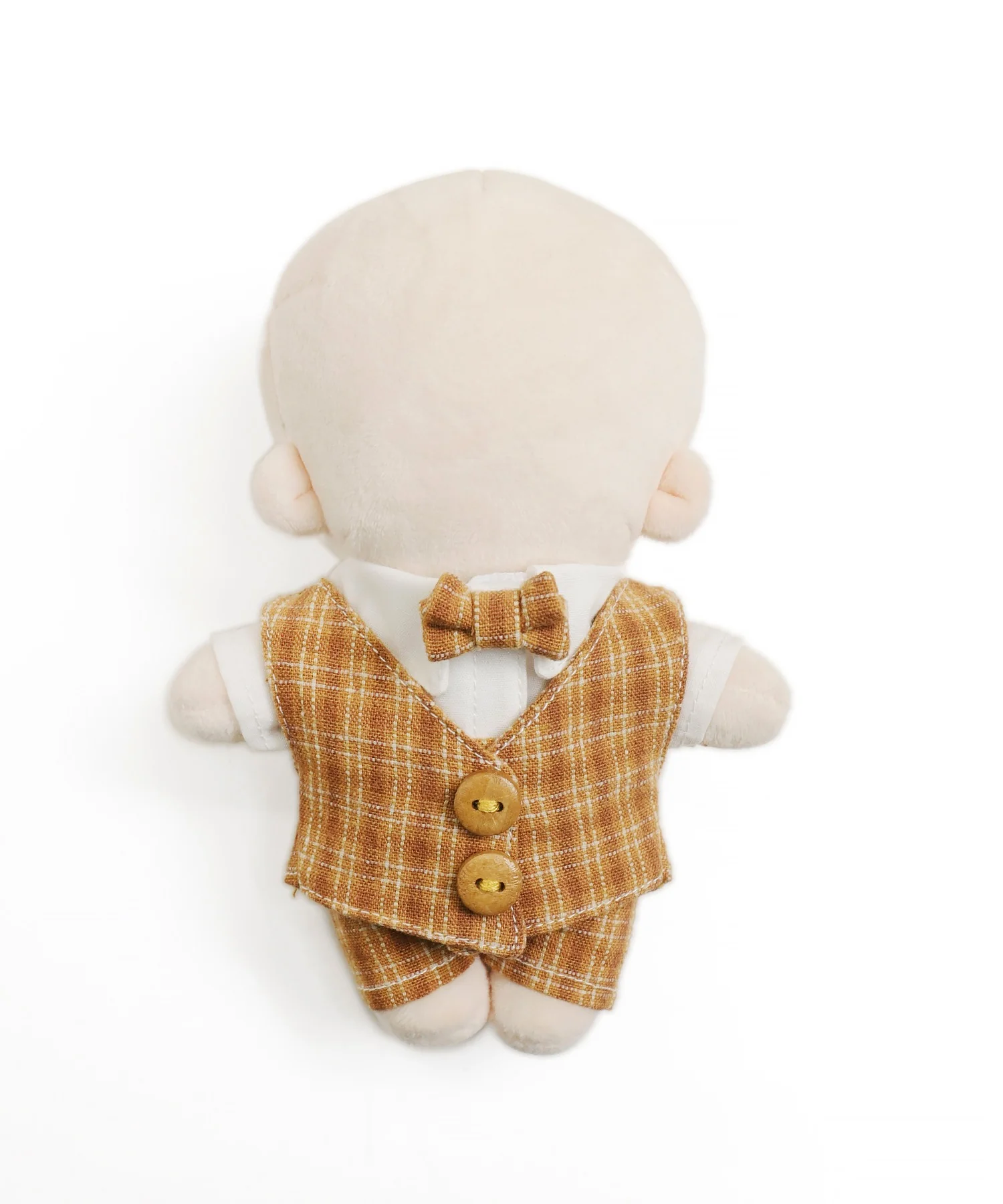 ぬいチェックセットアップ15cm - Image 4
