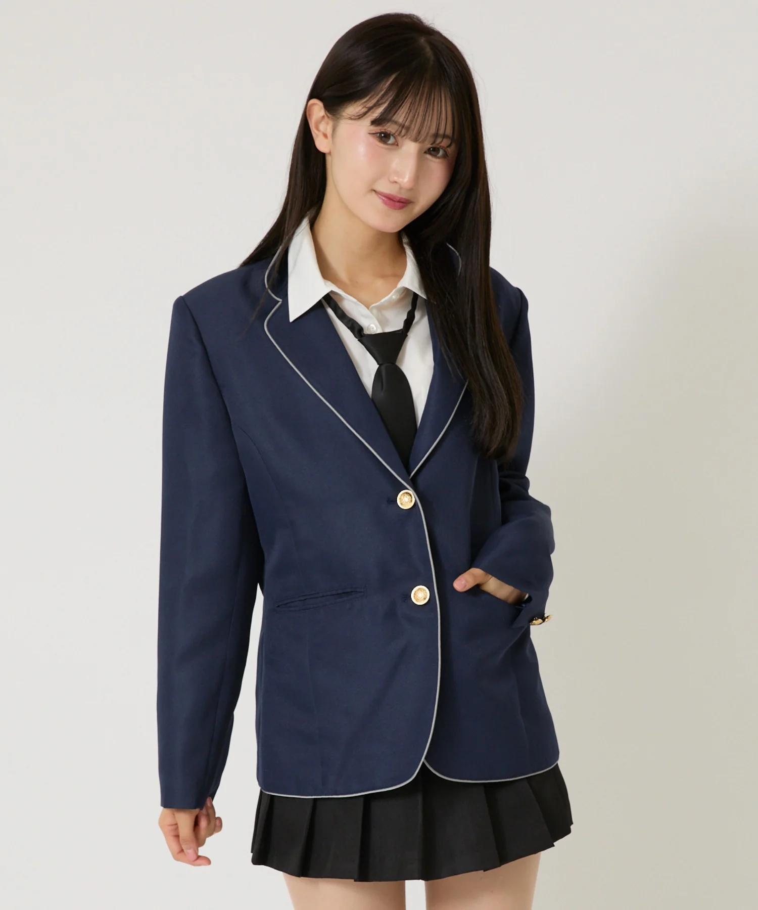 スクールパイピングブレザー - Image 4