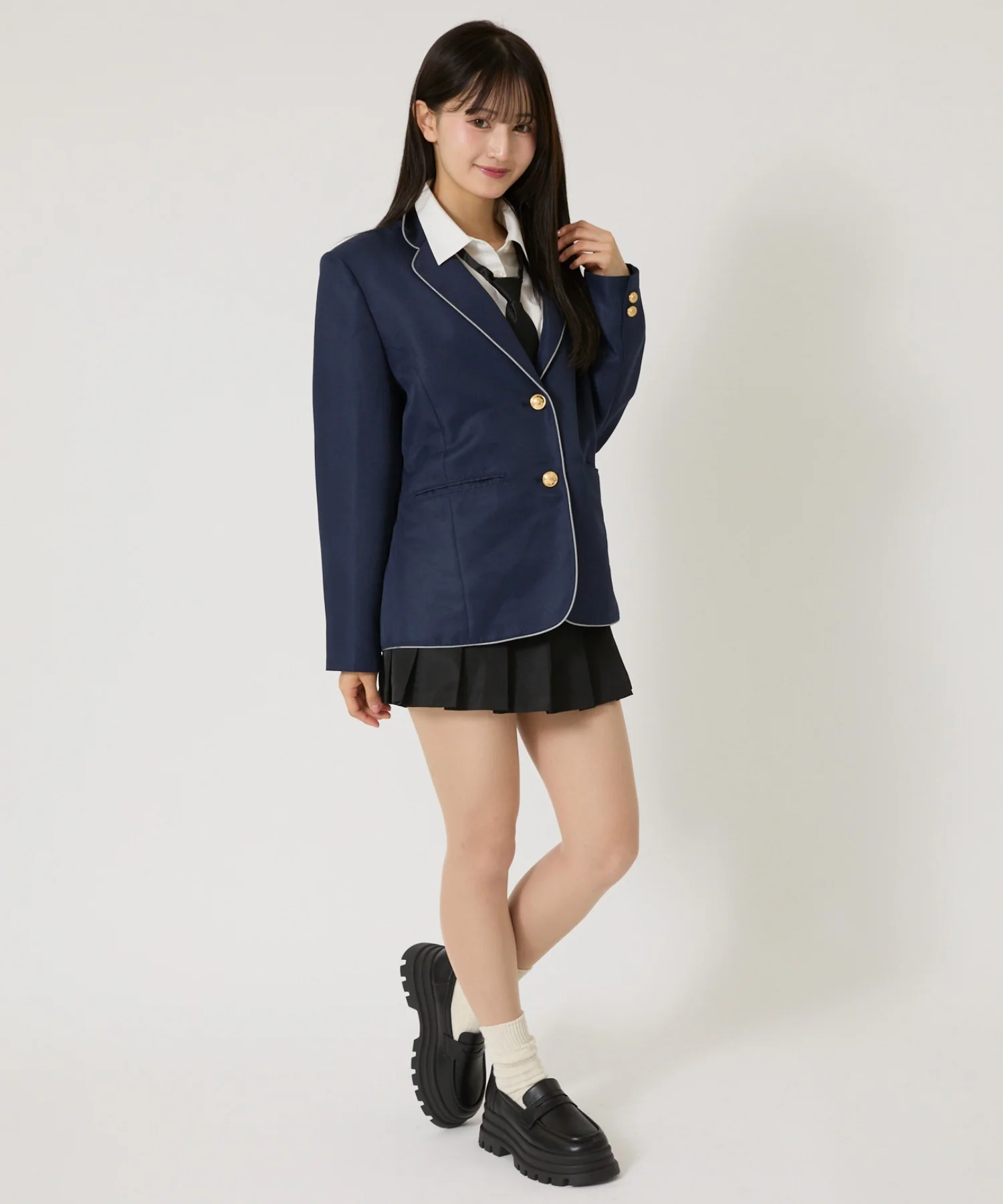 スクールパイピングブレザー - Image 5