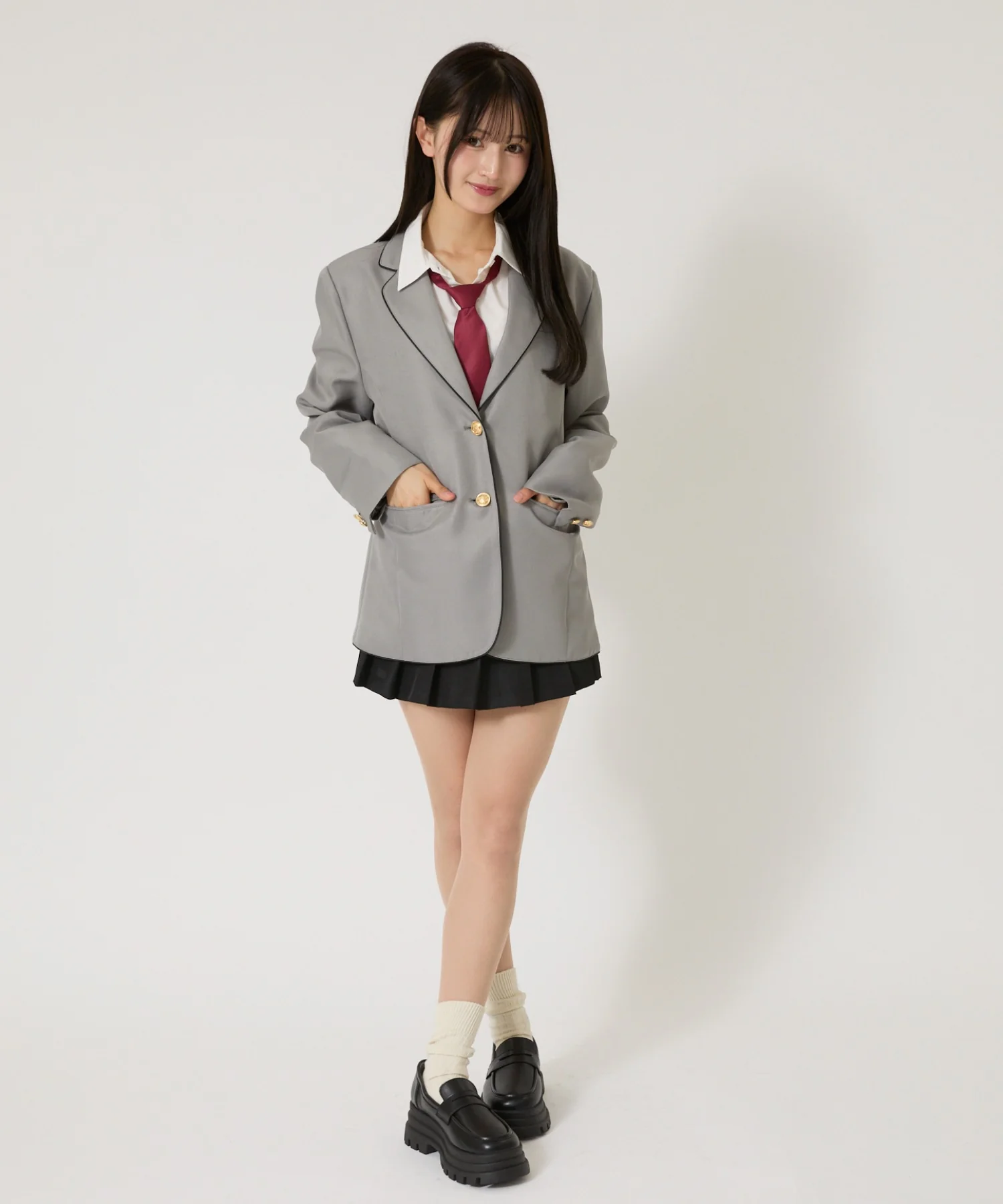 スクールパイピングブレザー - Image 7