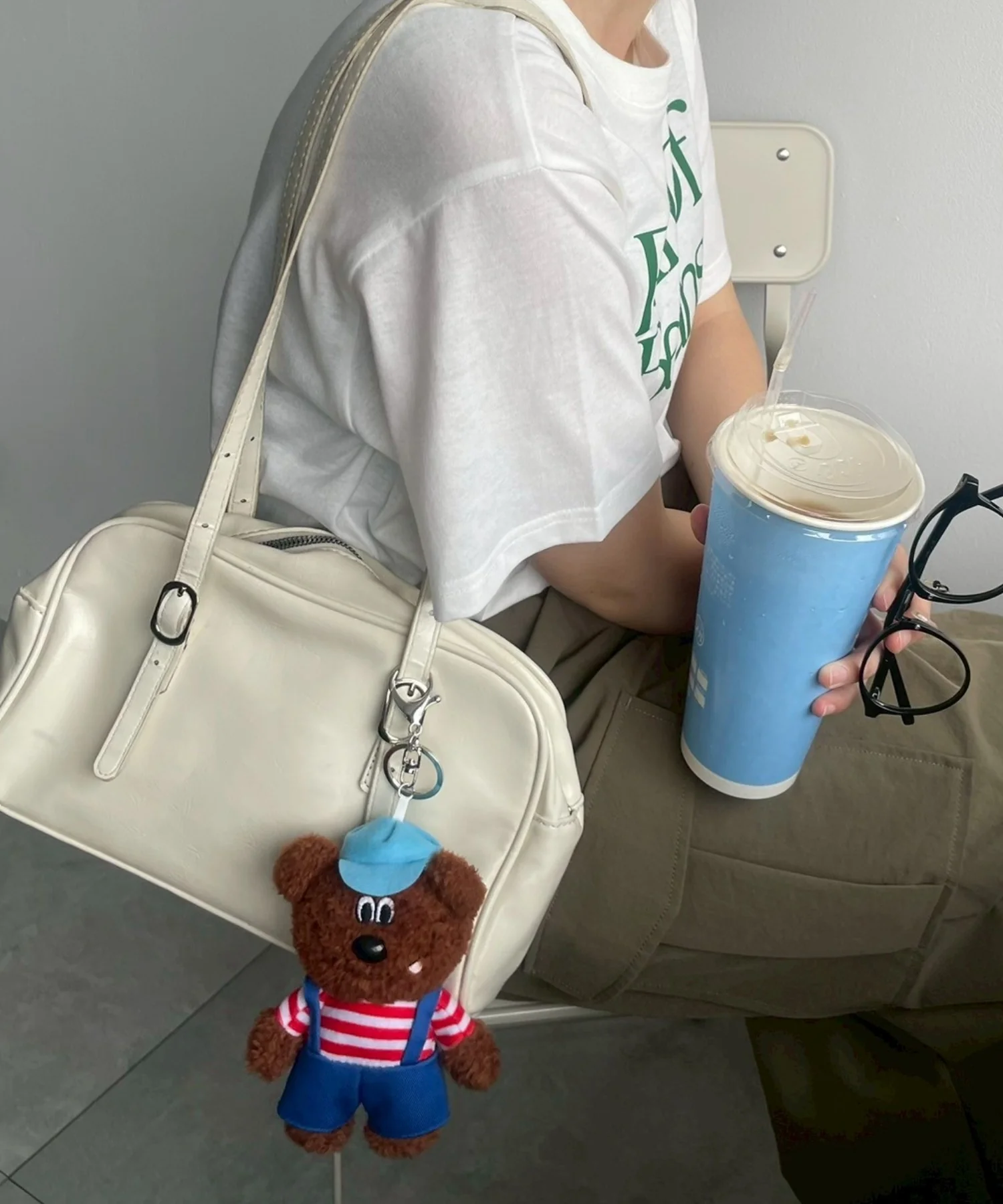 ぺろりんベアぬいぐるみキーホルダー - Image 7