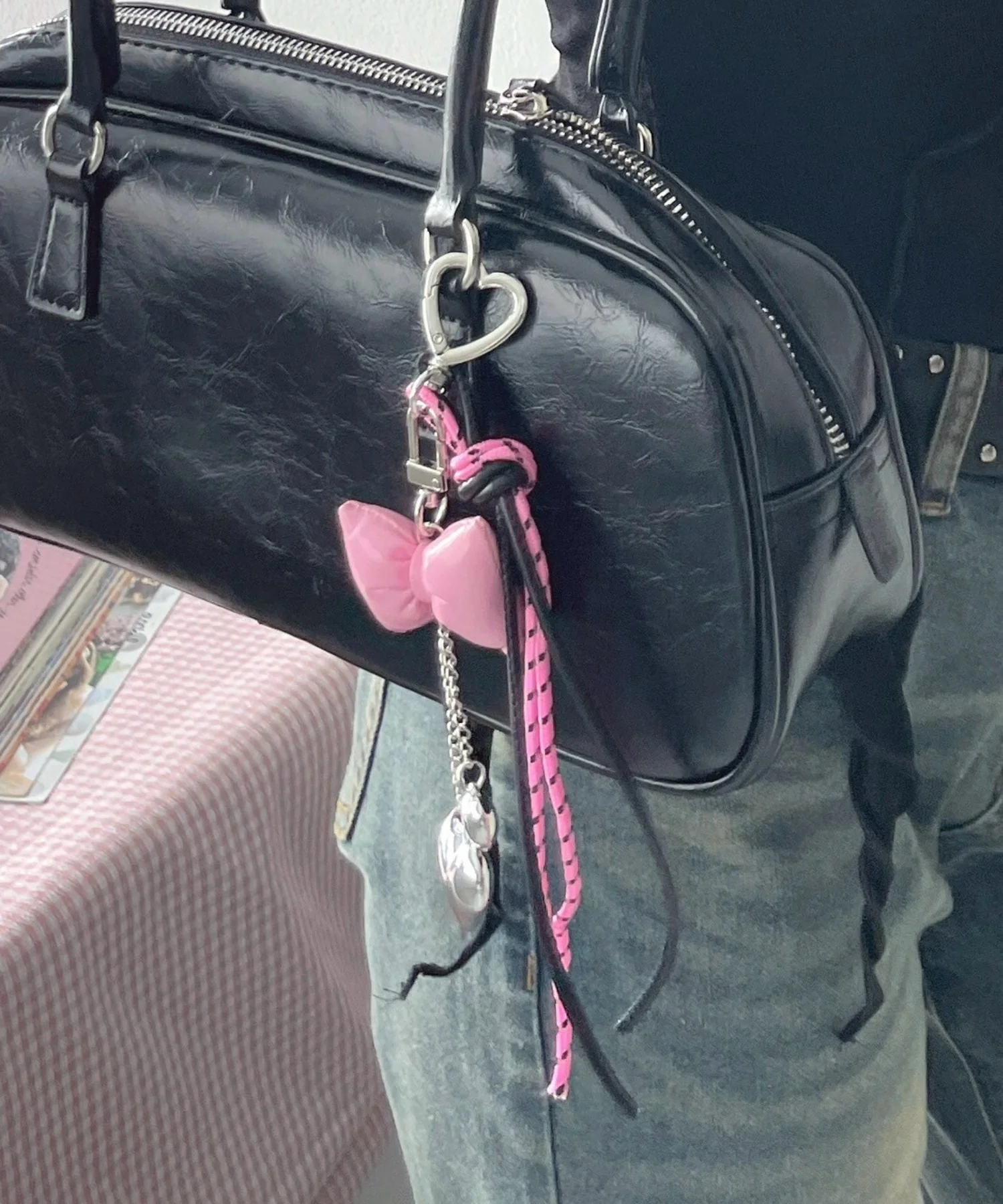 リボンクッションセットキーホルダー - Image 4