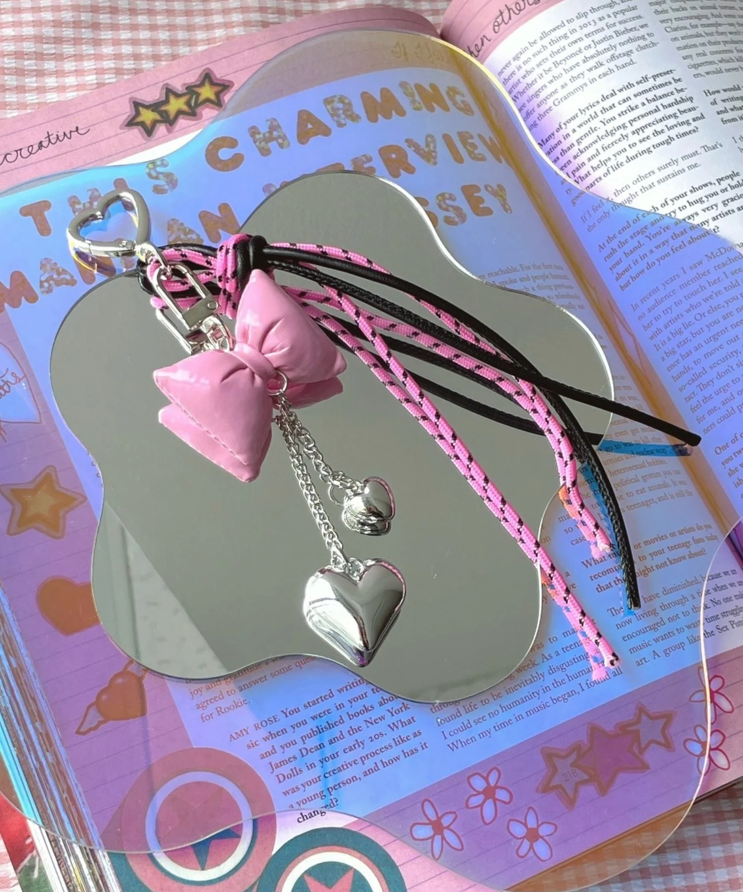 リボンクッションセットキーホルダー - Image 5