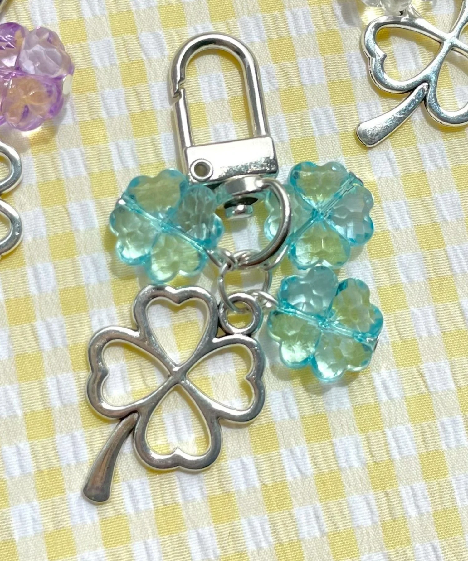 カラークローバーキーホルダー - Image 3