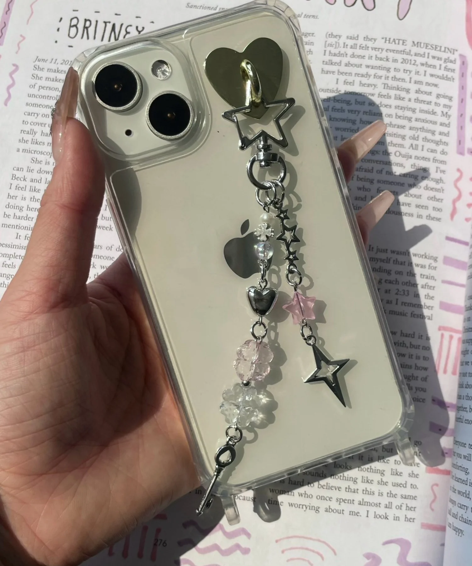 スタークローバービーズキーホルダー - Image 3