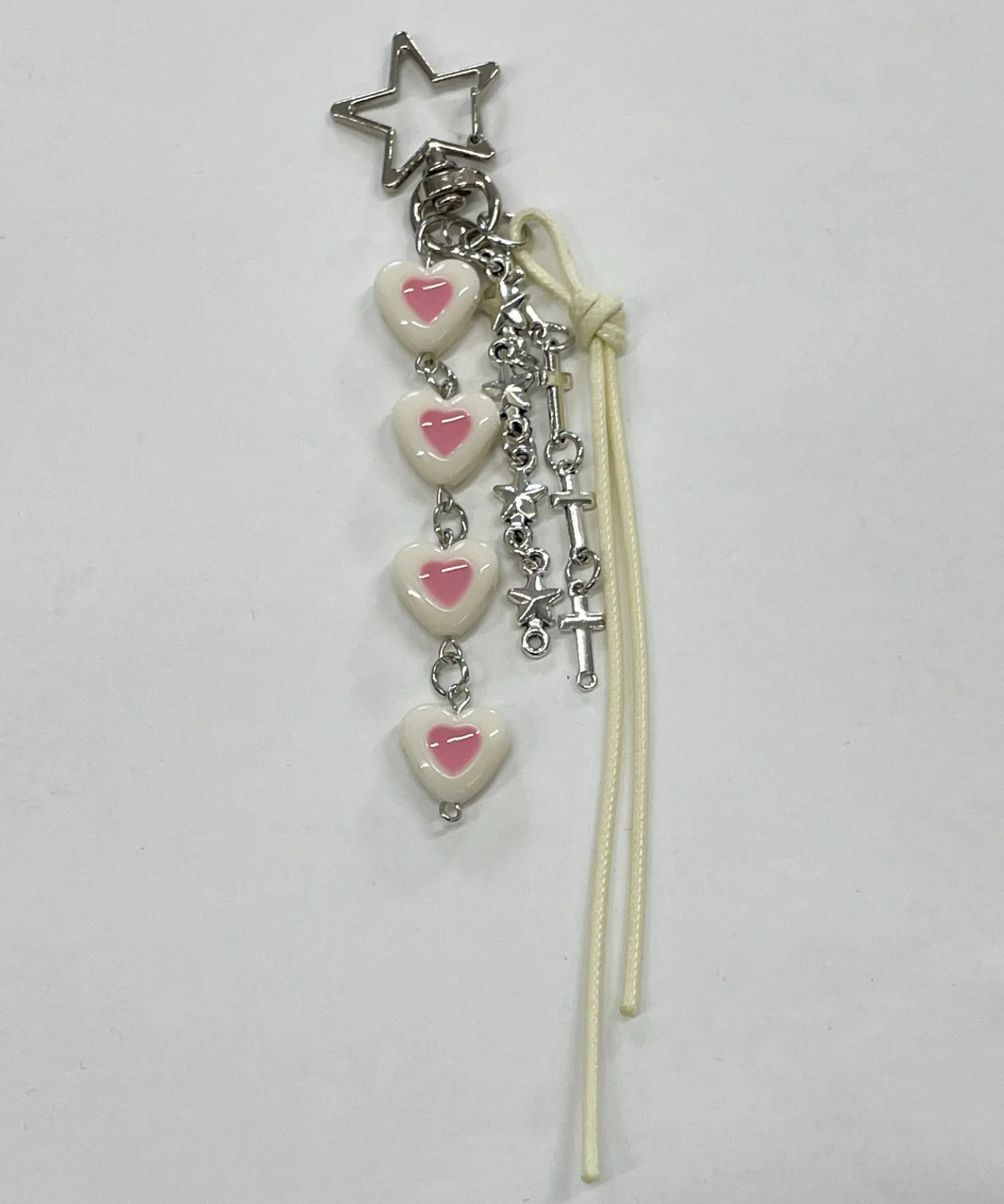 4連カラーハートキーホルダー - Image 8