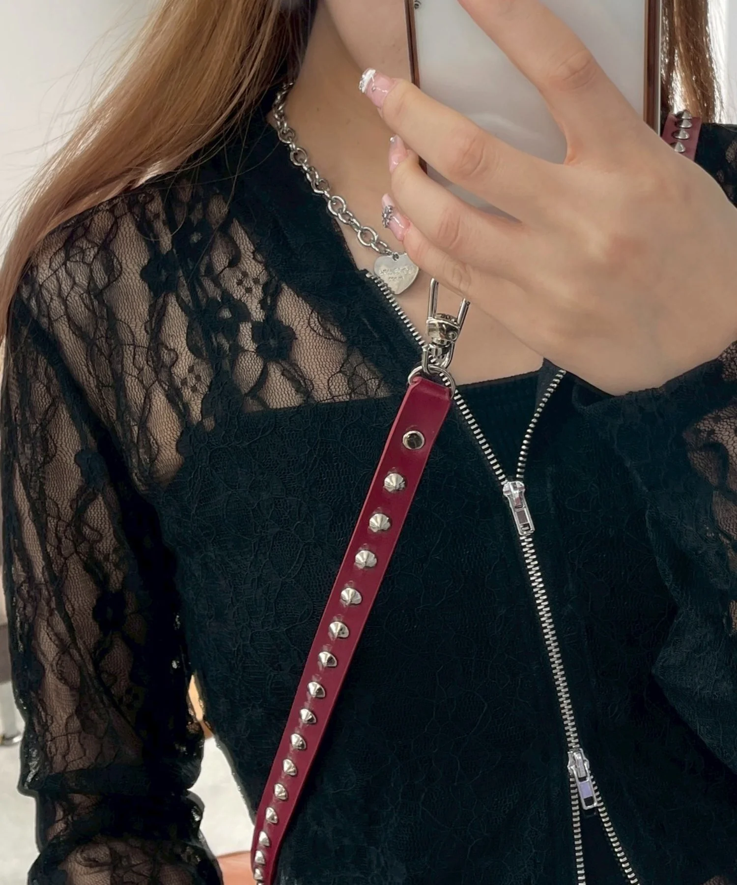 PUスタッズストラップ - Image 6