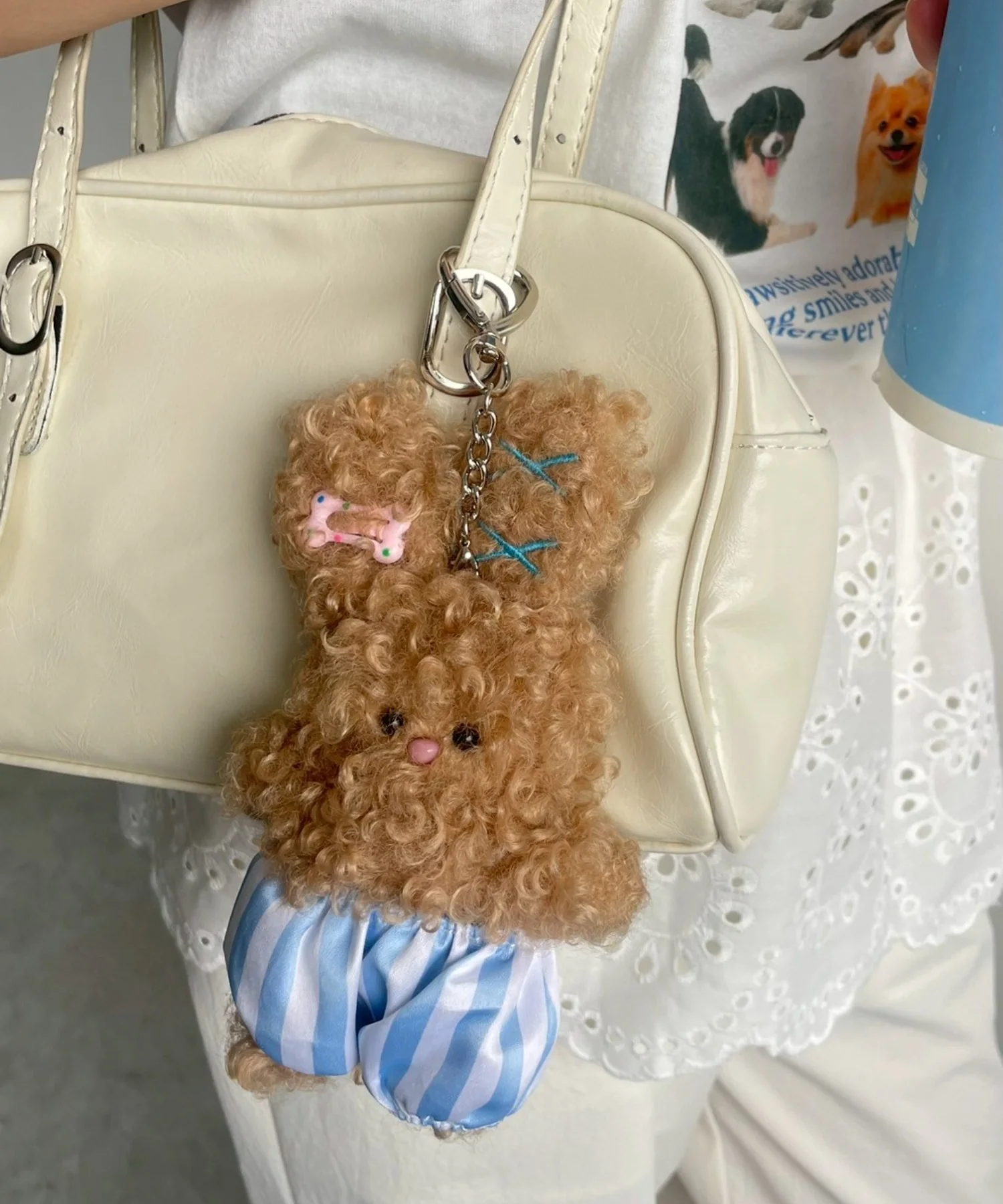 もこもこぱんつラビットぬいぐるみキーホルダー - Image 6