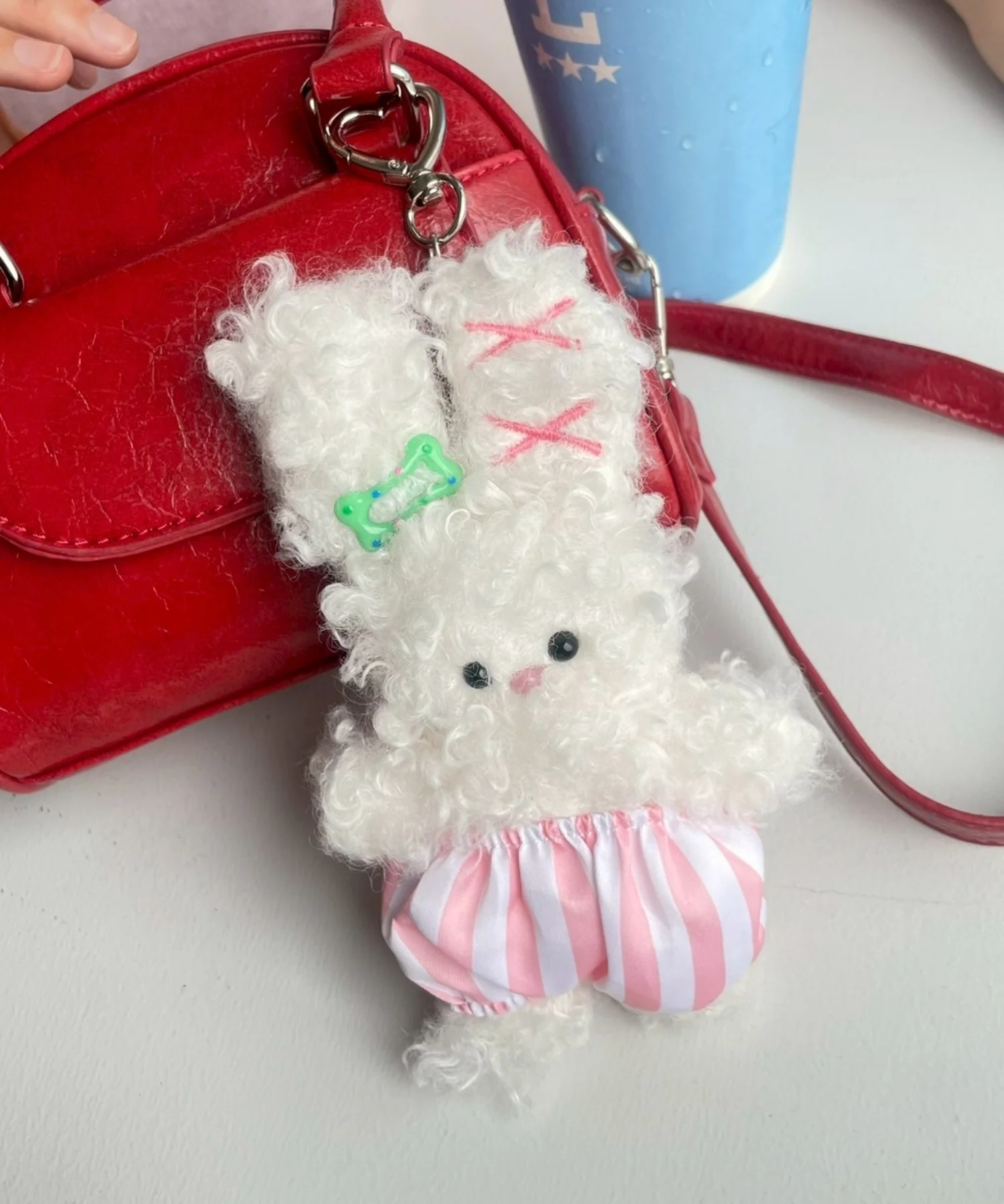 もこもこぱんつラビットぬいぐるみキーホルダー - Image 9