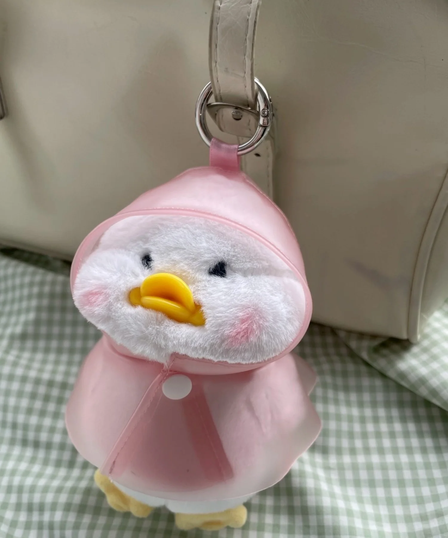 レインコートあひるぬいぐるみキーホルダー - Image 7