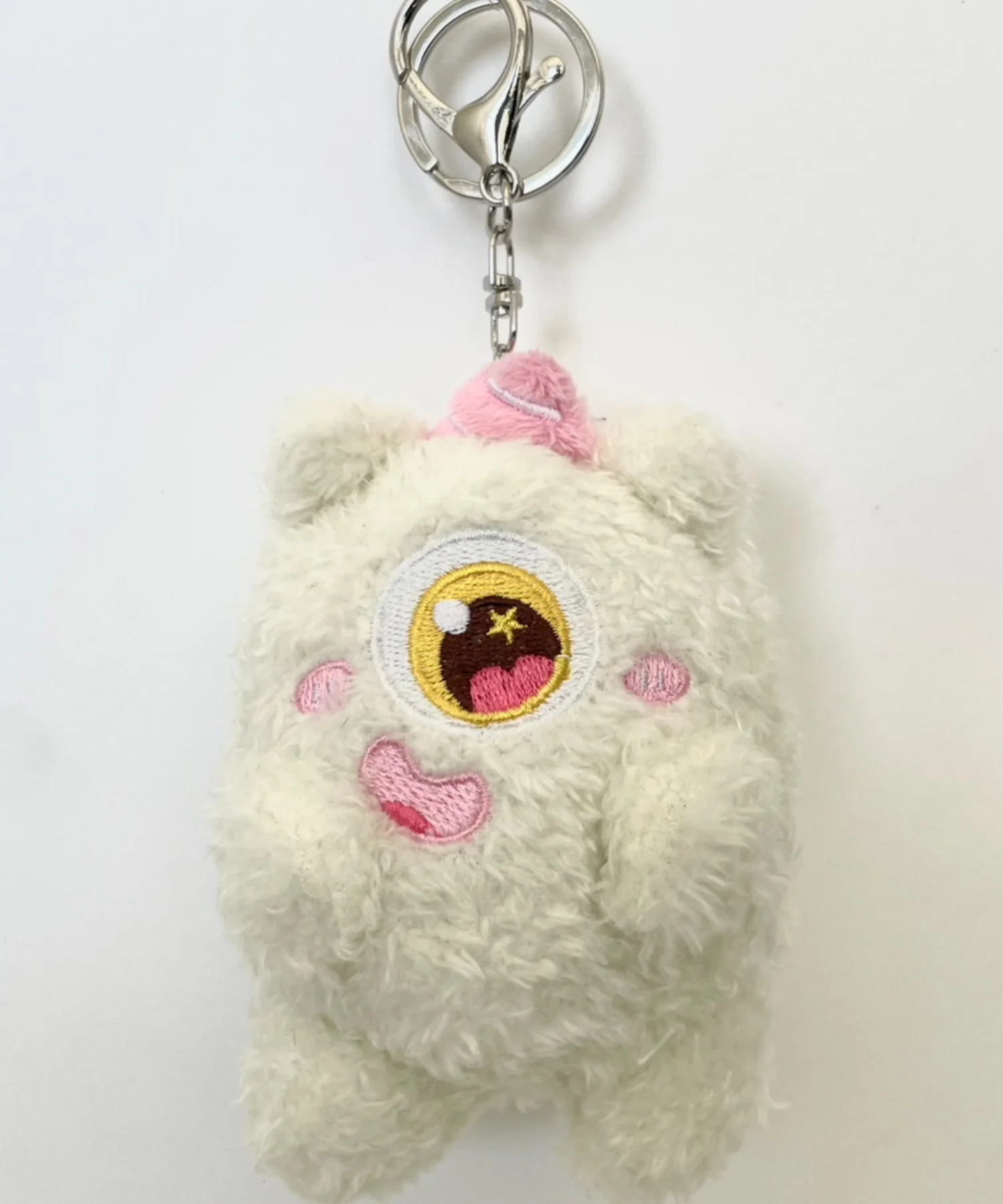 もこもこモンスターぬいぐるみキーホルダー - Image 3