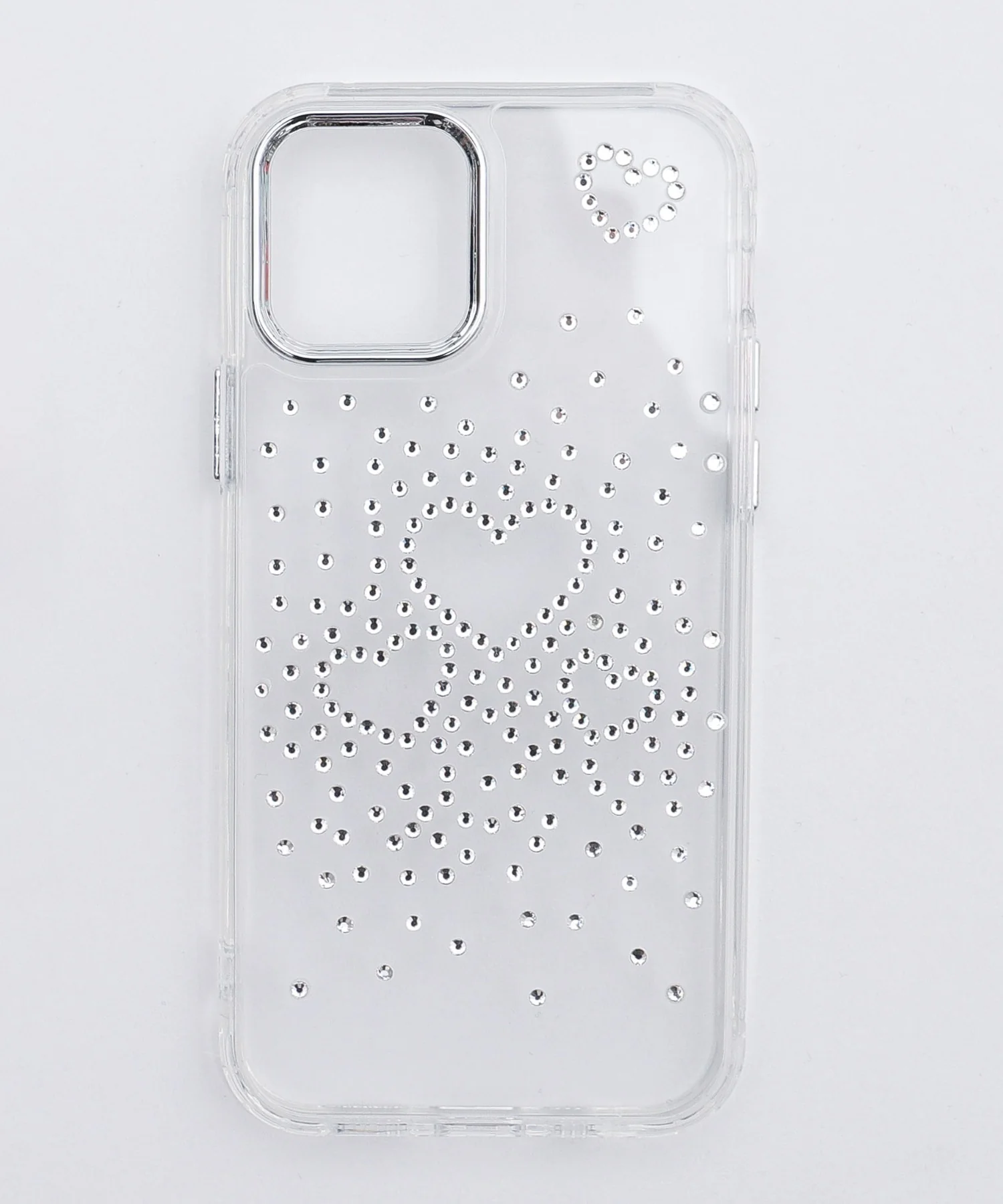 ビジューハートiphoneケース