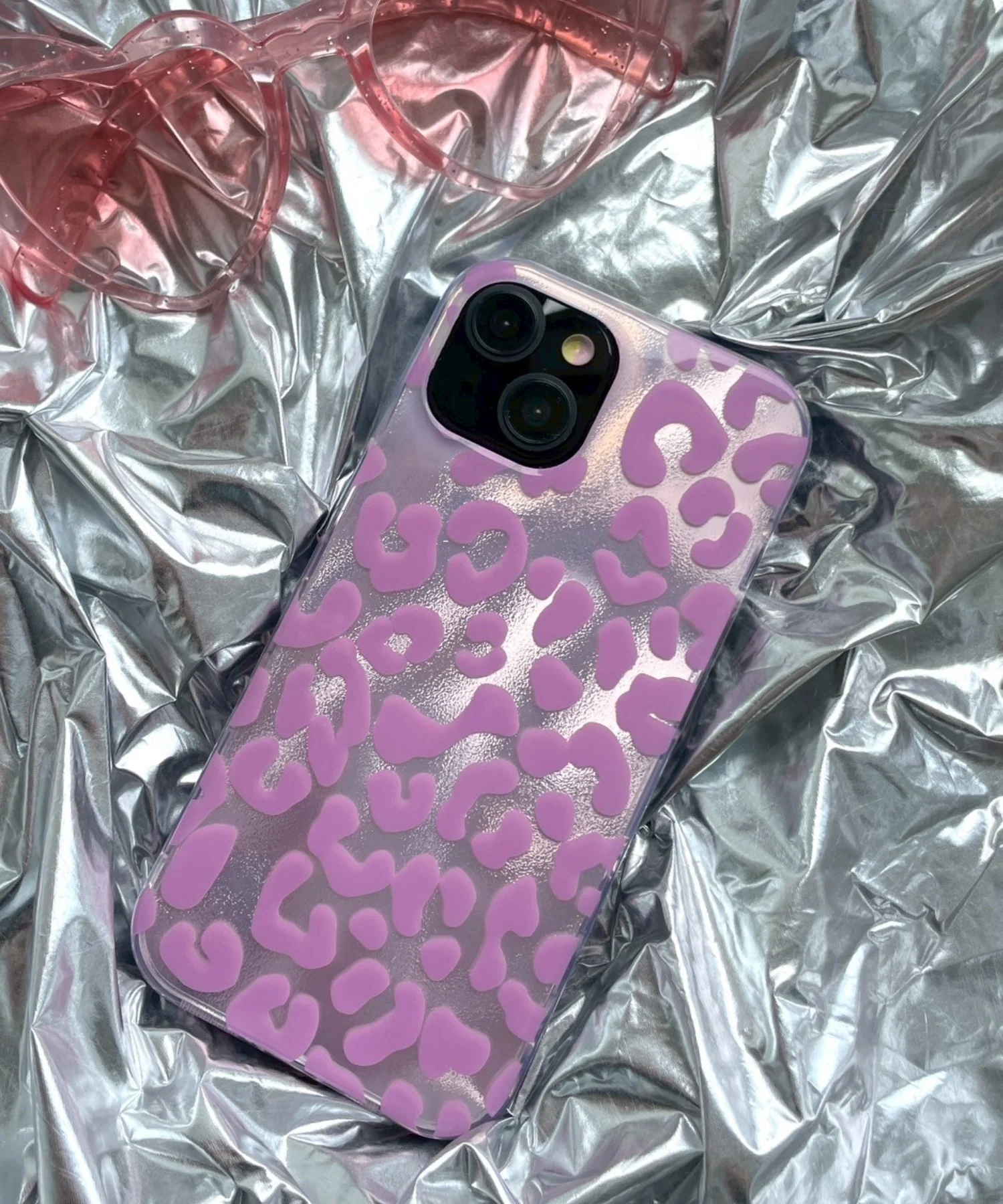 レオパードiphoneケース(ピンク) - Image 2