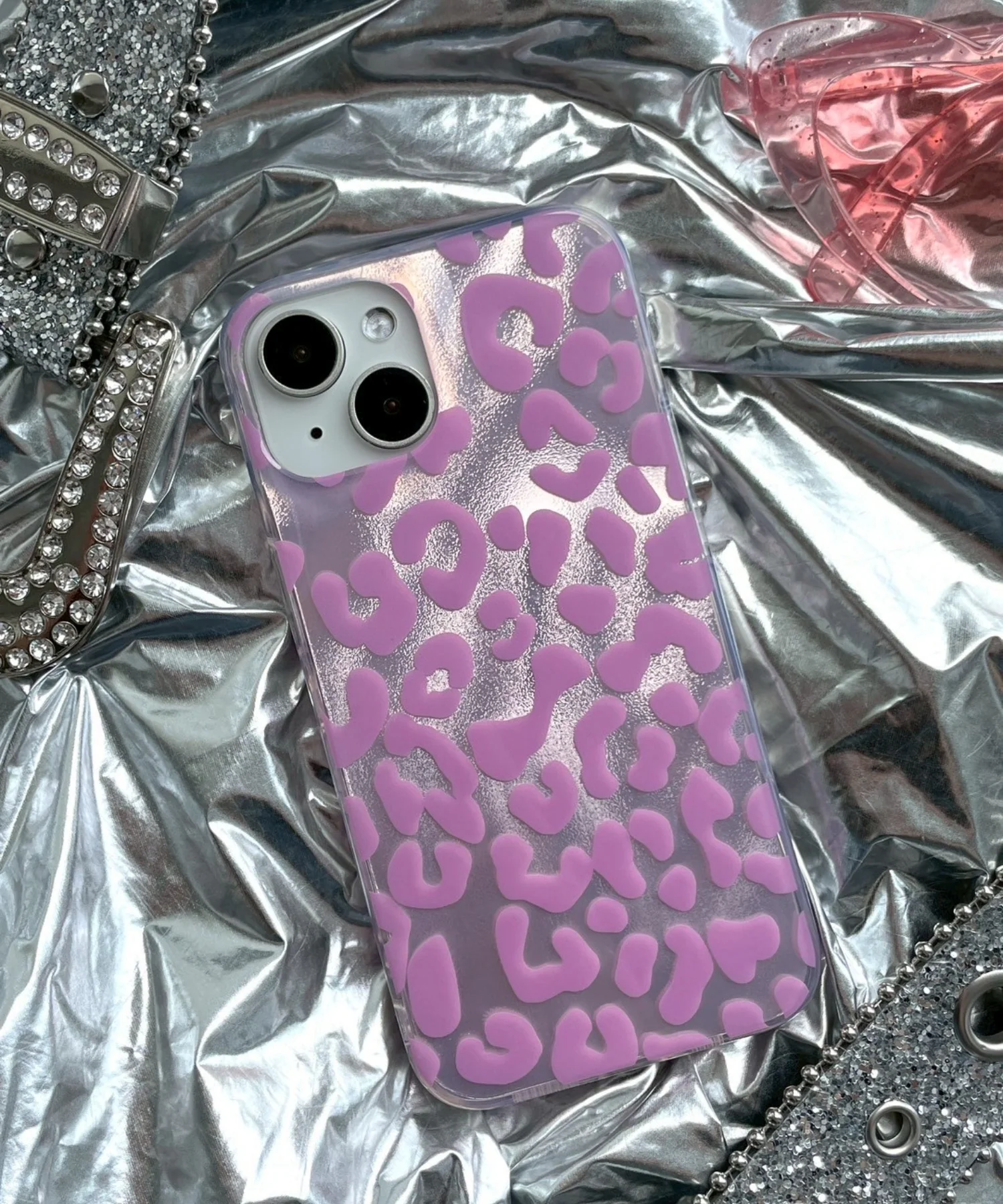 レオパードiphoneケース(ピンク) - Image 3