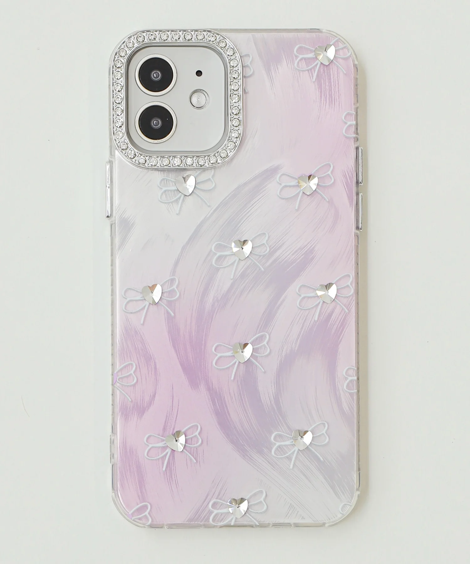 ビジューリボンiphoneケース(ピンク) - Image 4