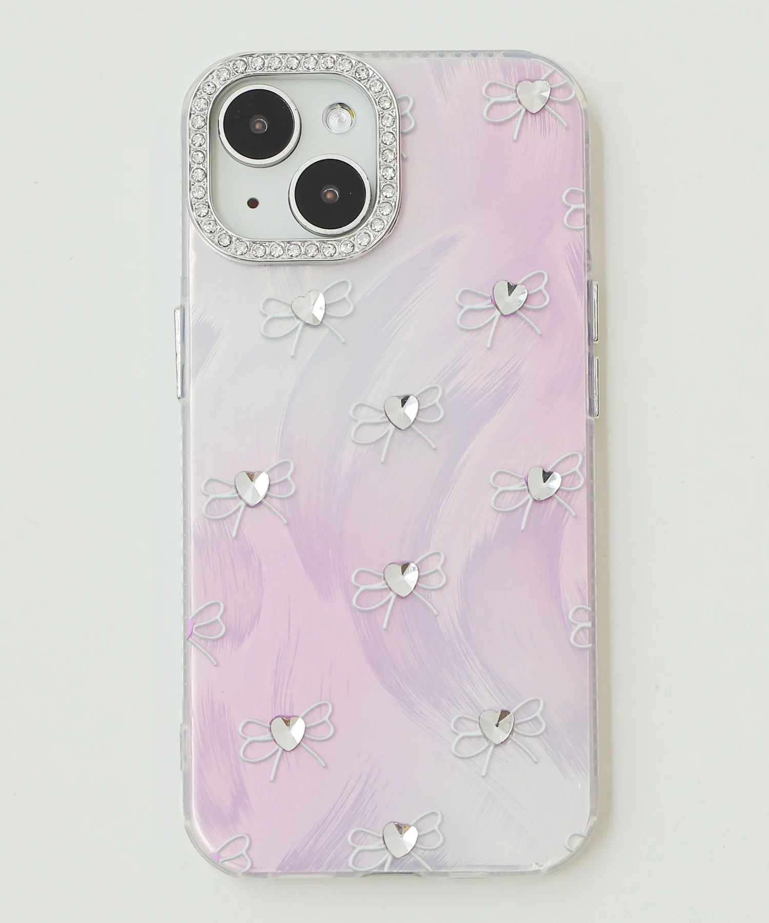 ビジューリボンiphoneケース(ピンク) - Image 6