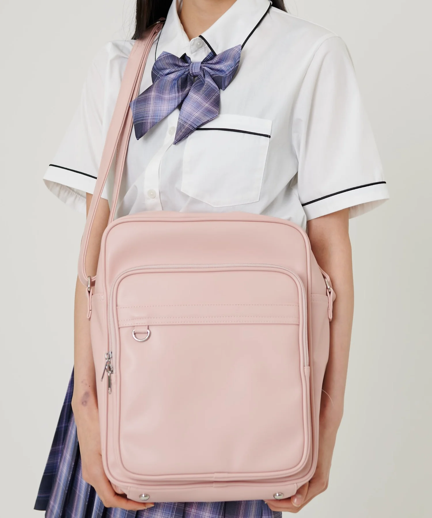 PUスクールショルダーバッグ - Image 2