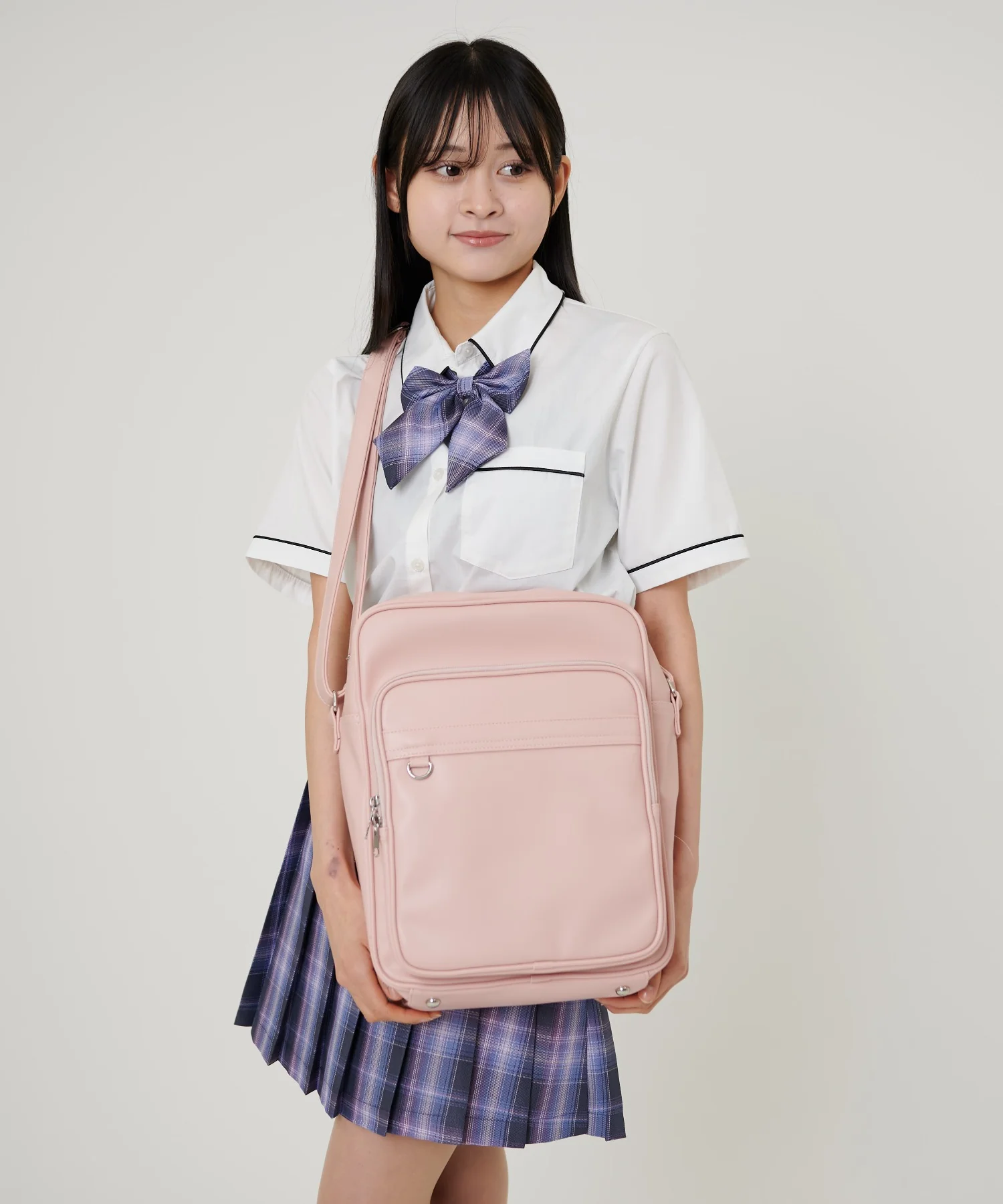 PUスクールショルダーバッグ - Image 5