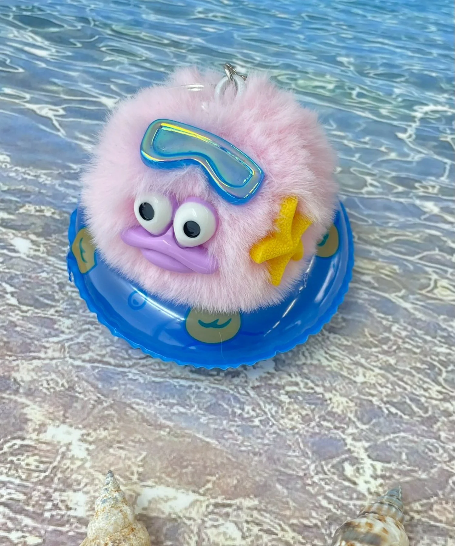ぷかぷかモンスターぬいぐるみキーホルダー - Image 3
