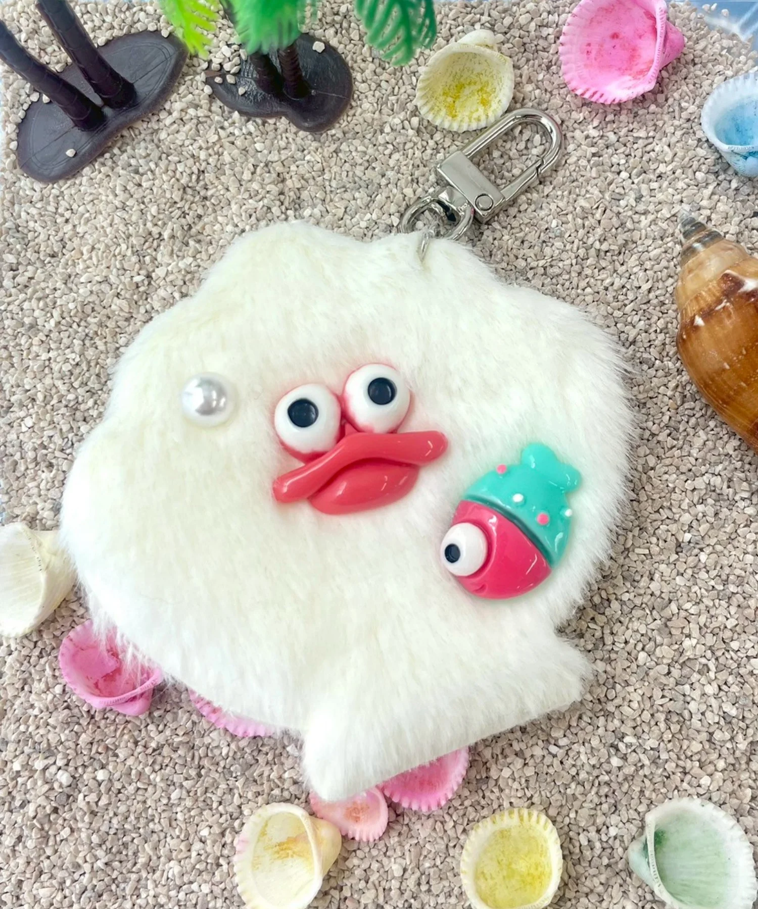 ミニフレッシュシェルモンスターぬいぐるみキーホルダー - Image 11