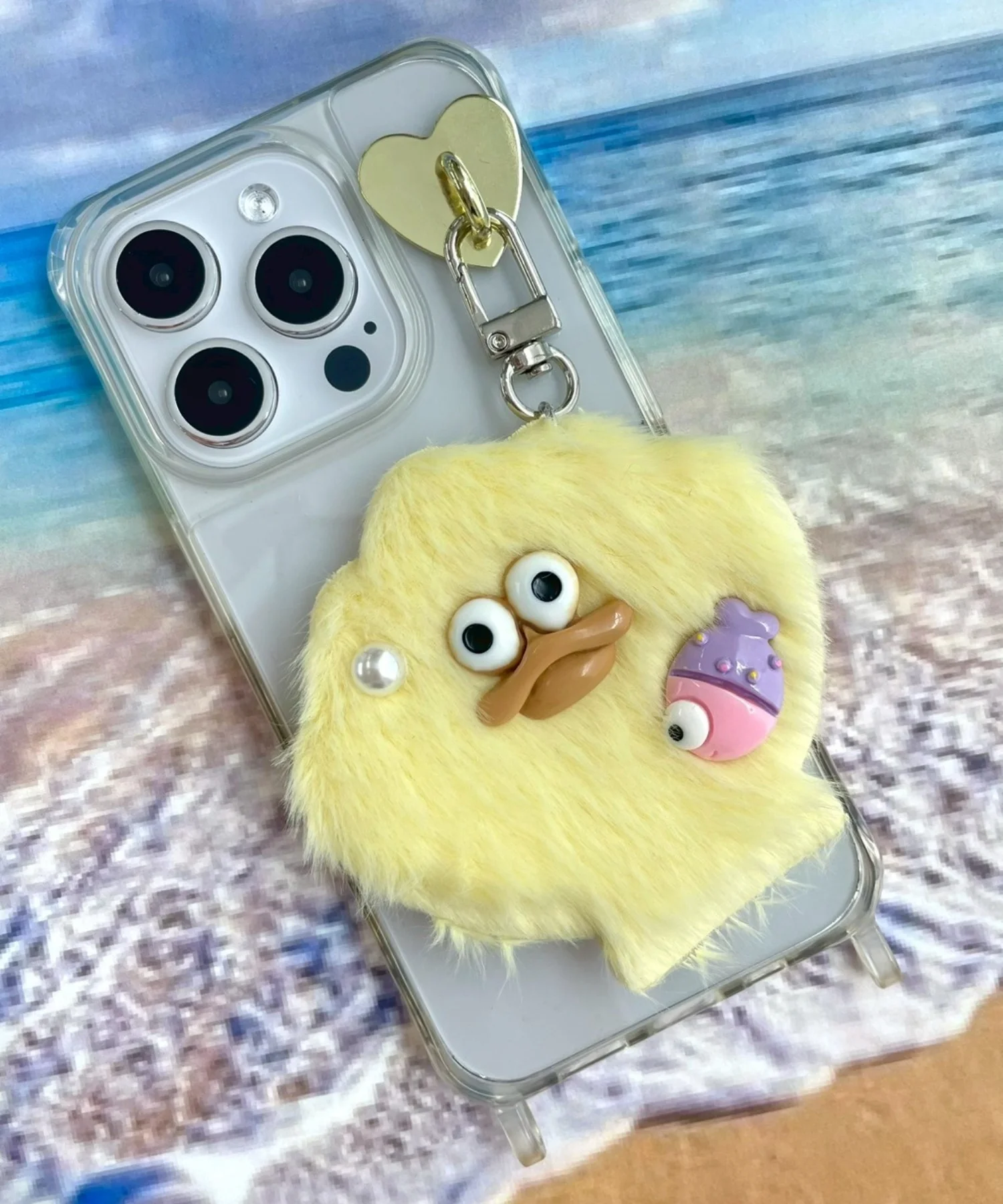 ミニフレッシュシェルモンスターぬいぐるみキーホルダー - Image 4