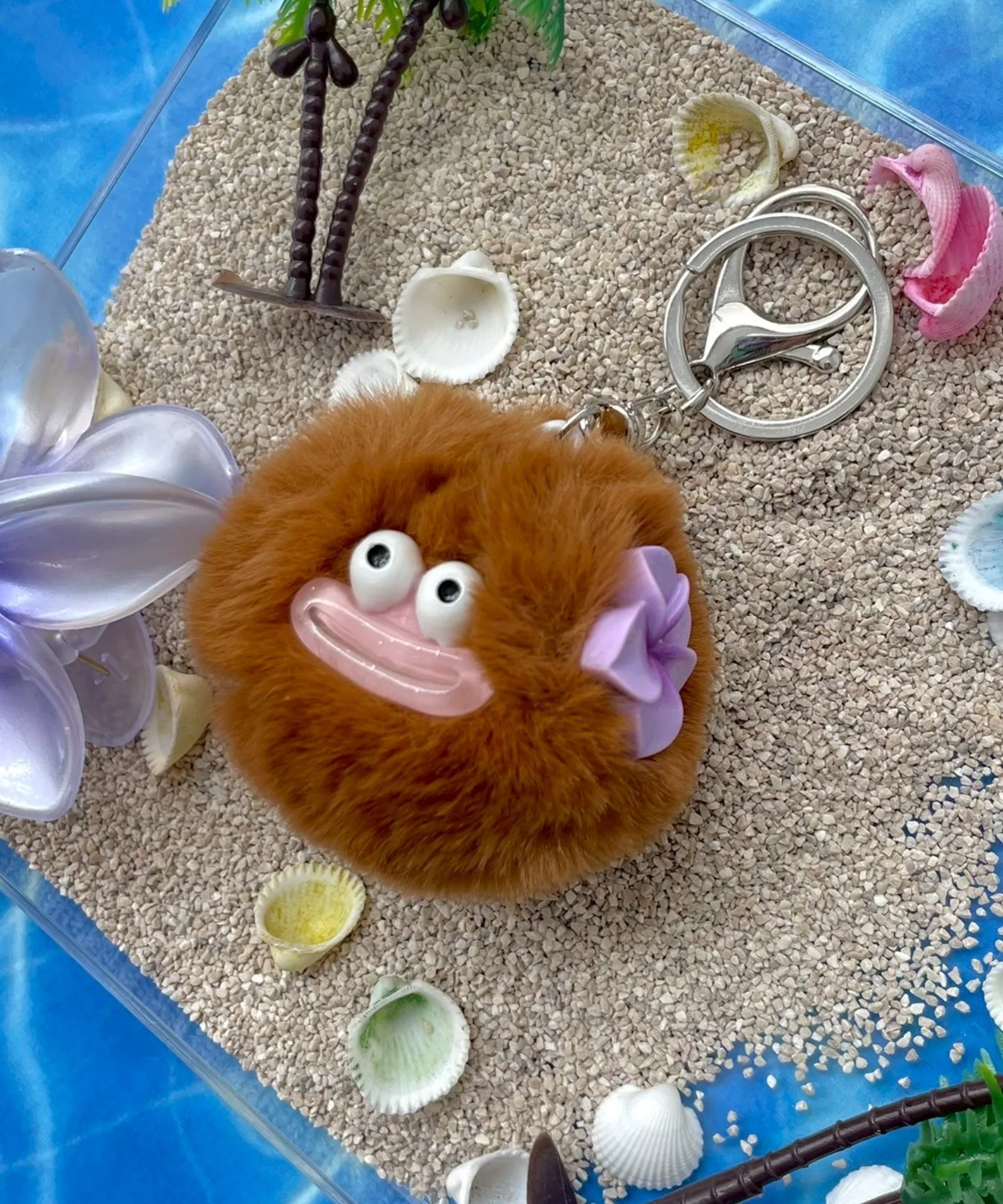 アゲアゲハイビスカスモンスターぬいぐるみキーホルダー - Image 7