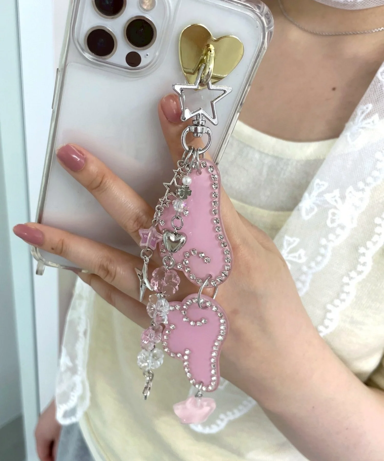 ANGELビーズセットキーホルダー - Image 3