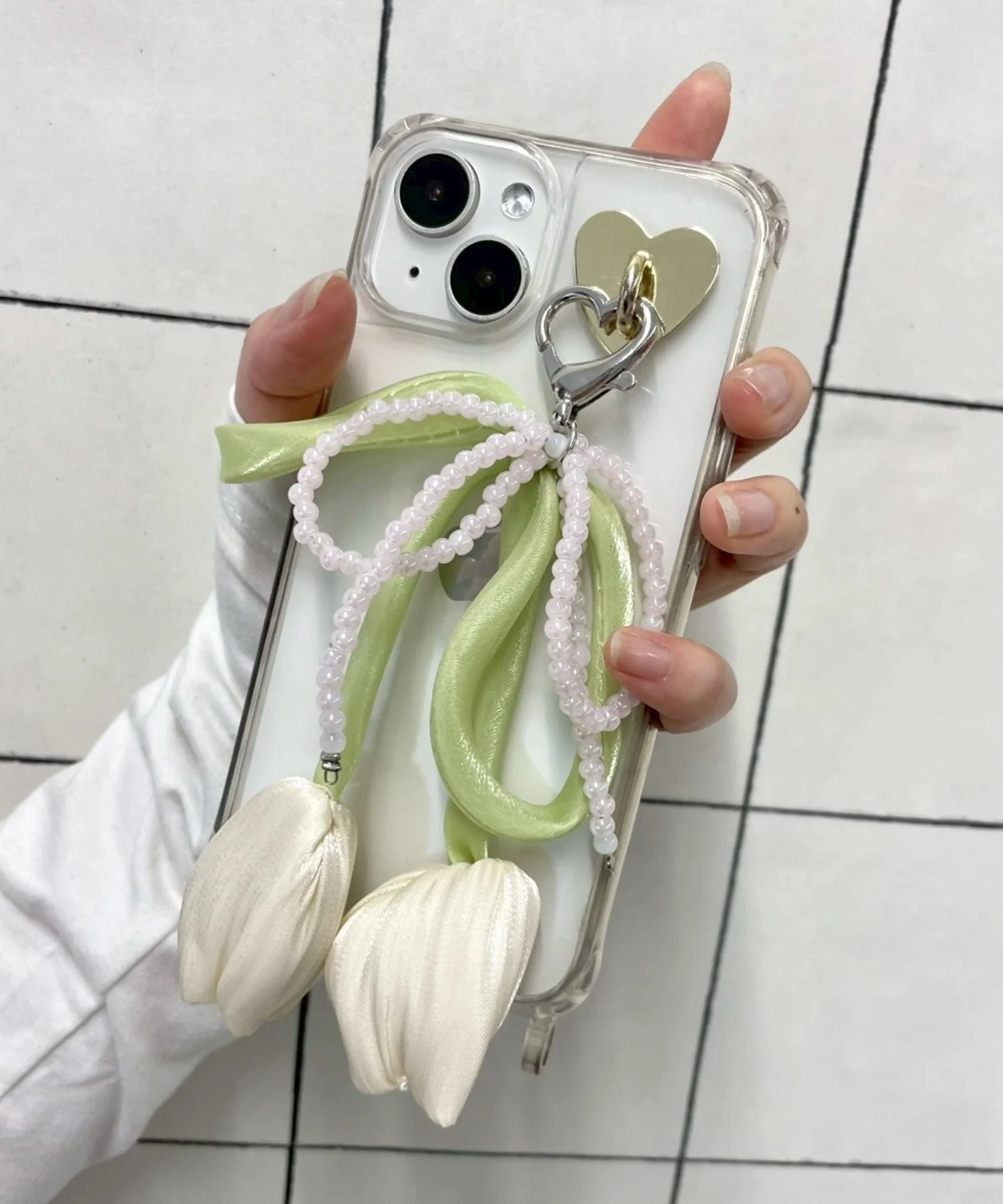 チューリップリボンビーズキーホルダー - Image 14