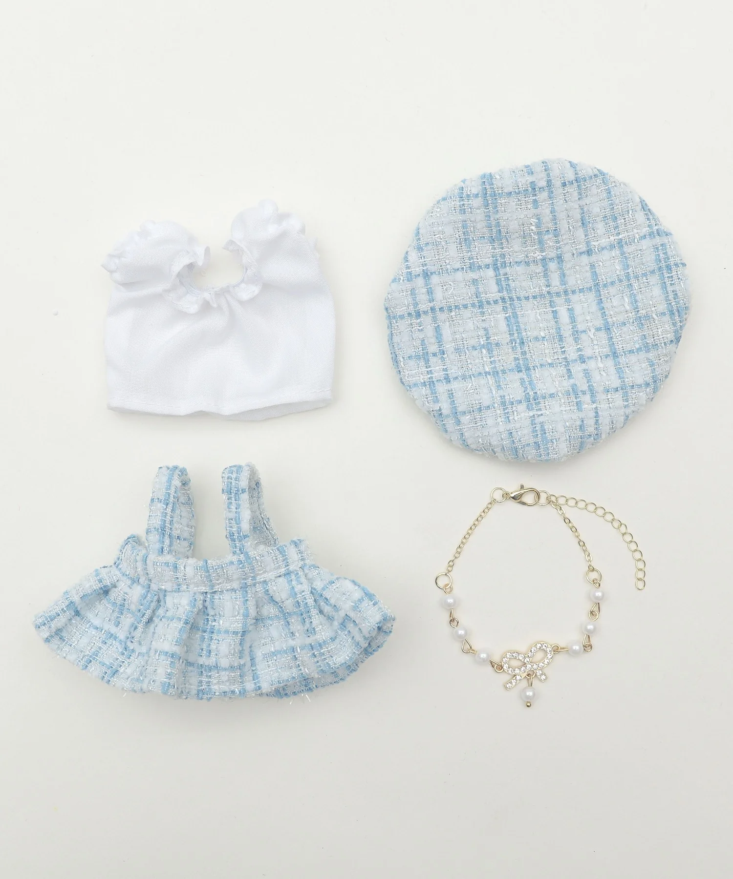 ぬいツイードワンピ10cm - Image 3