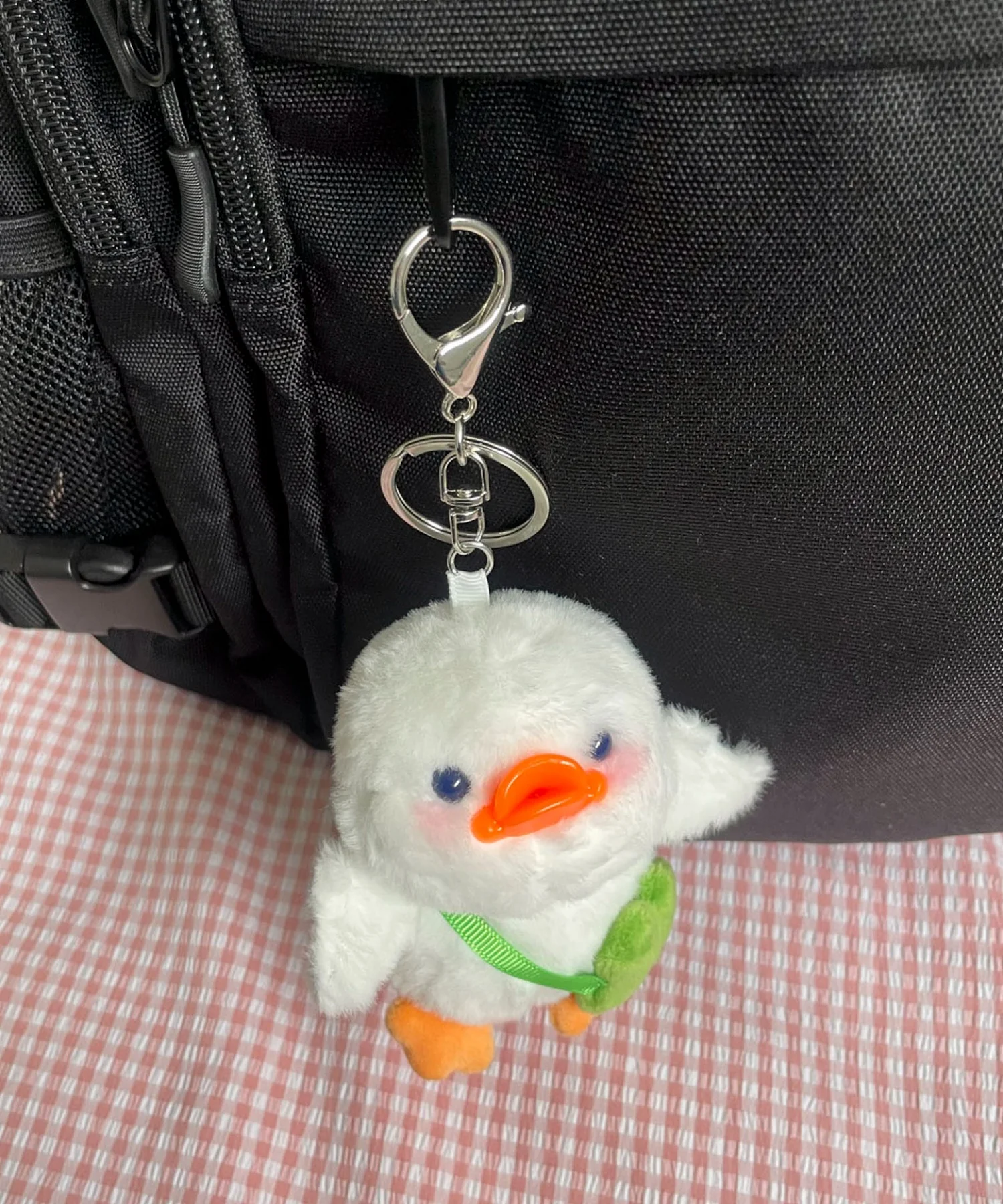 幸せひよこぬいぐるみキーホルダー