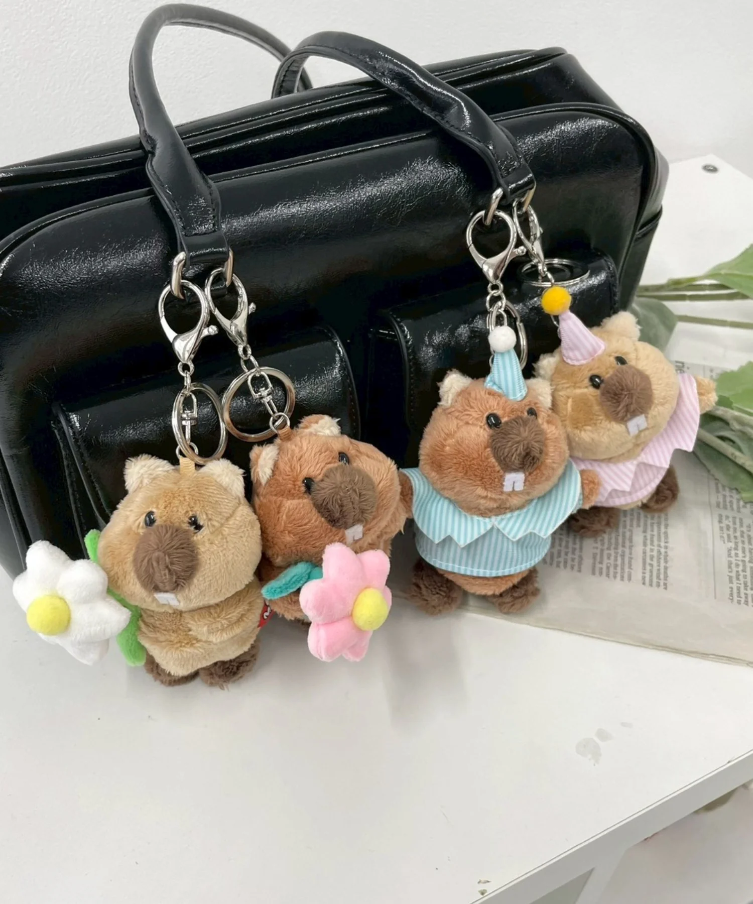 出っ歯あにまるぬいぐるみキーホルダー - Image 5