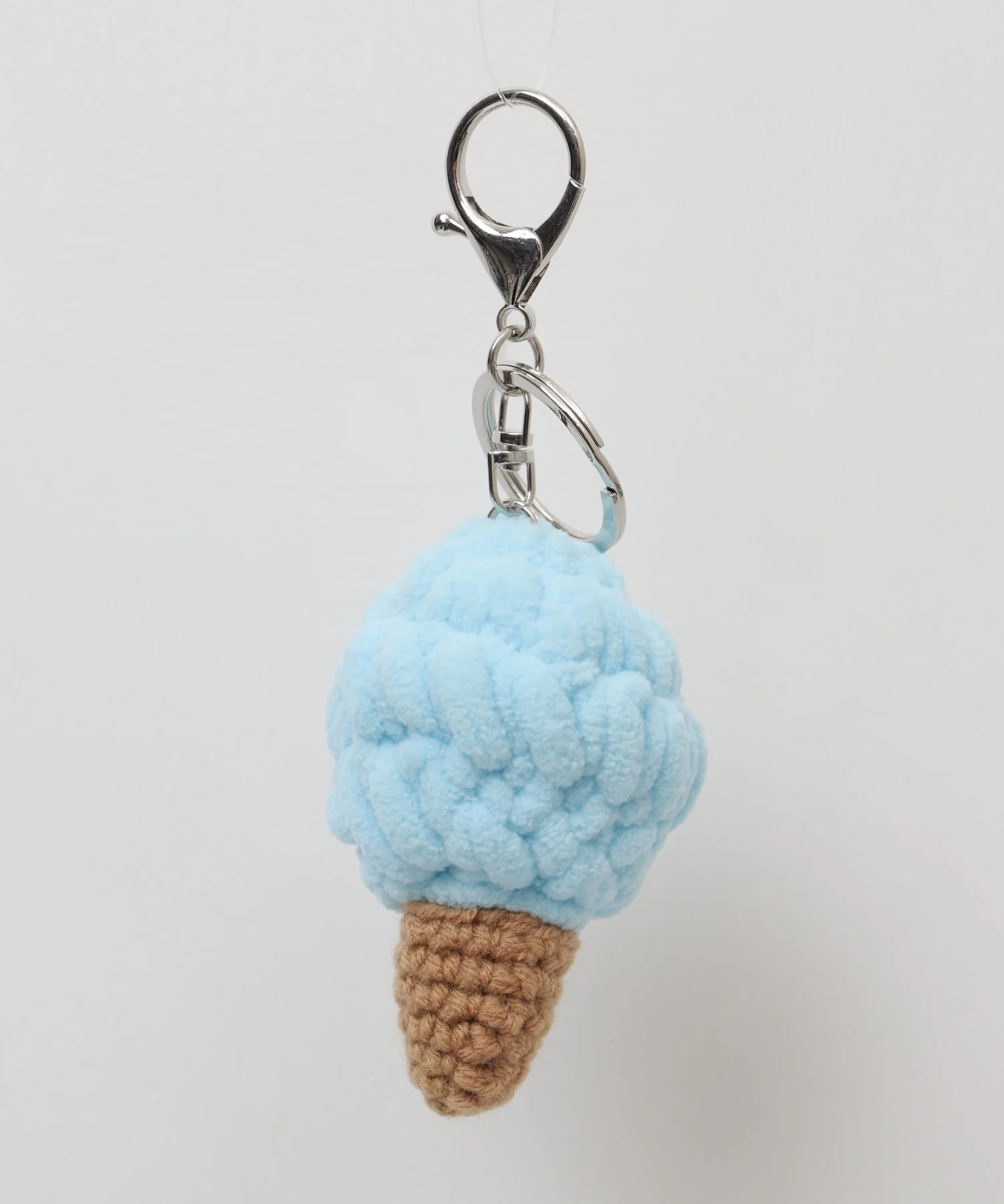もこもこソフトクリームぬいぐるみキーホルダー