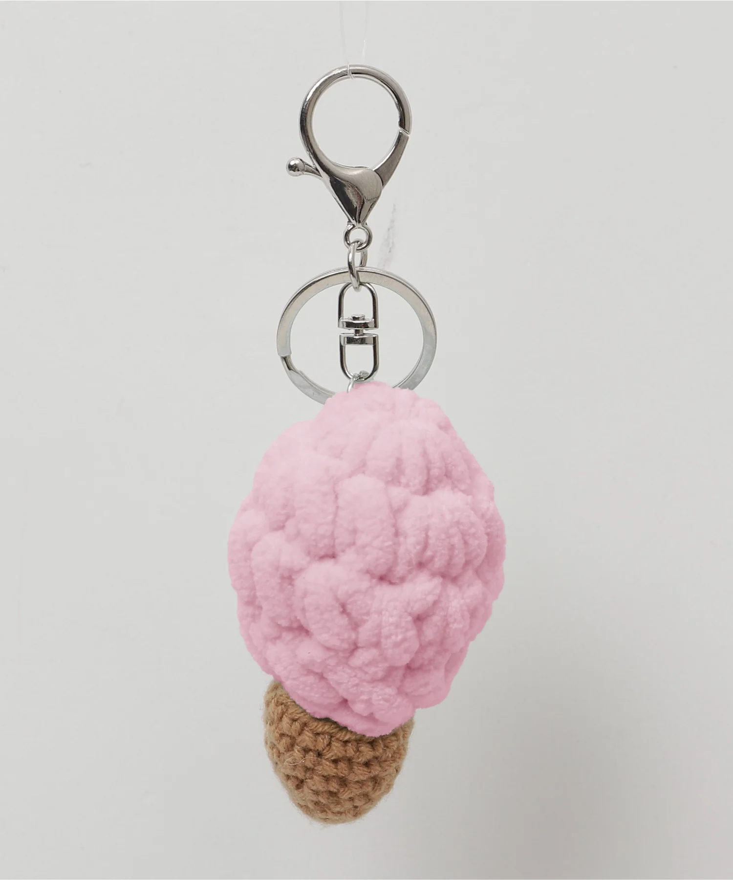 もこもこソフトクリームぬいぐるみキーホルダー - Image 3