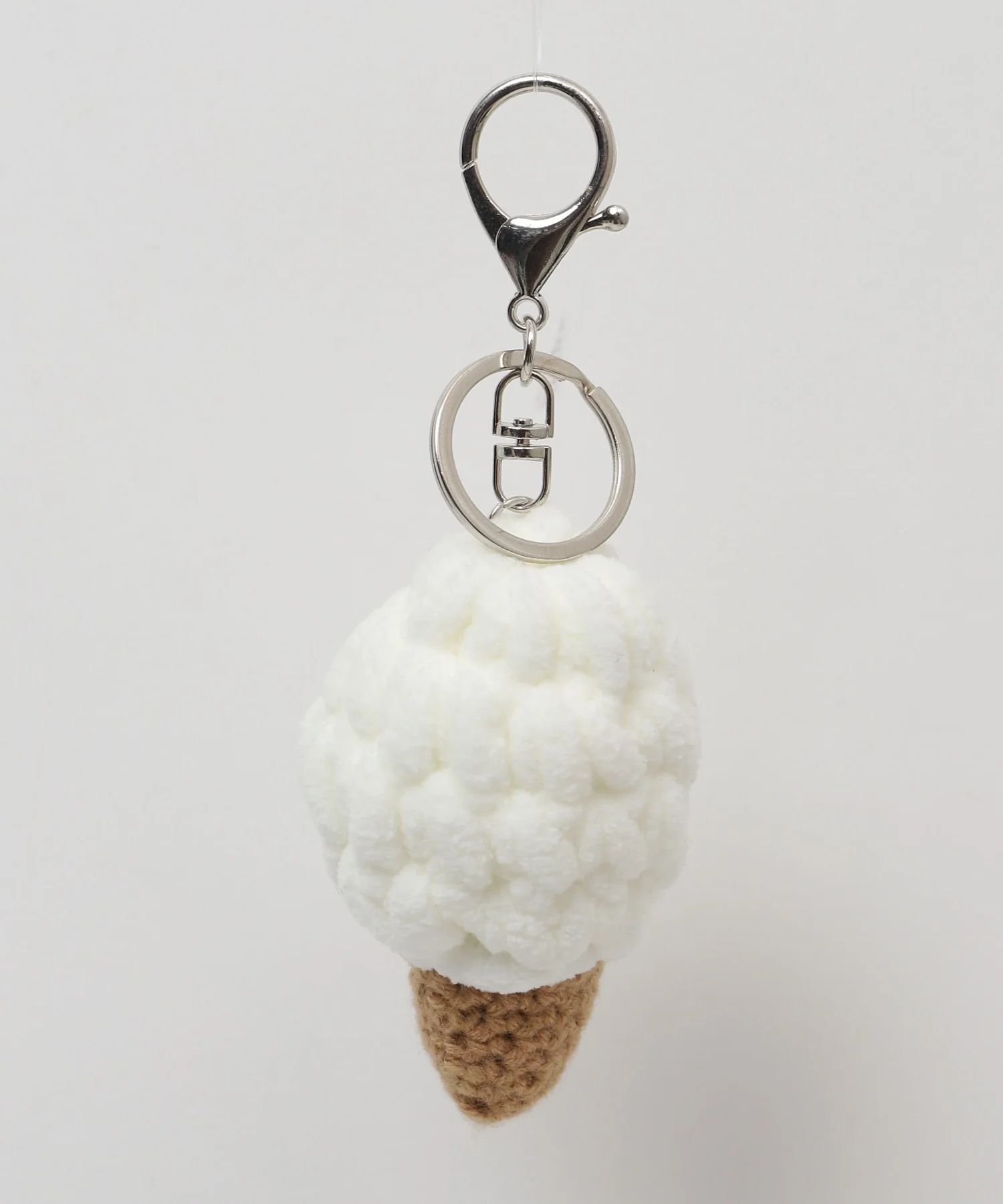 もこもこソフトクリームぬいぐるみキーホルダー - Image 5