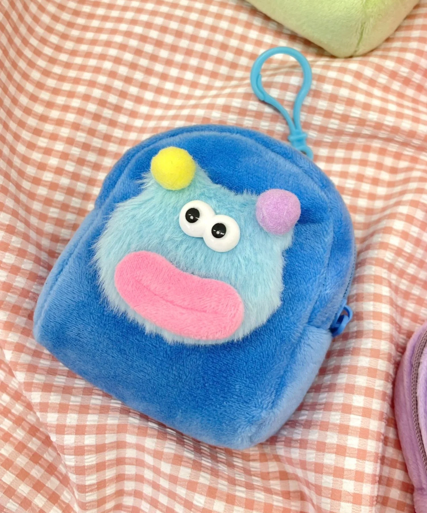 カラフルくまくまモンスターぬいぐるみポーチ - Image 7