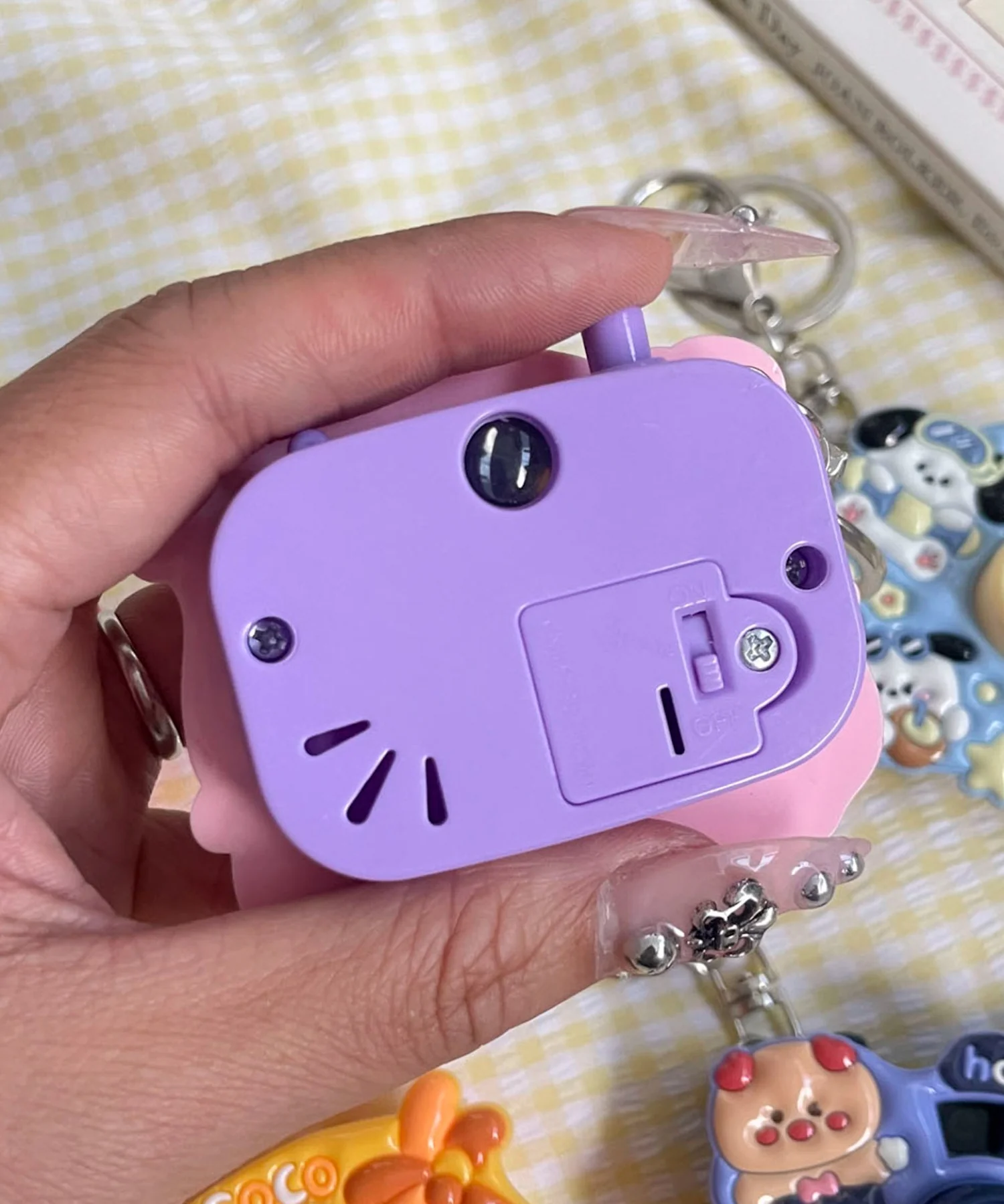 ぷっくりアニマルトイカメラキーホルダー - Image 8