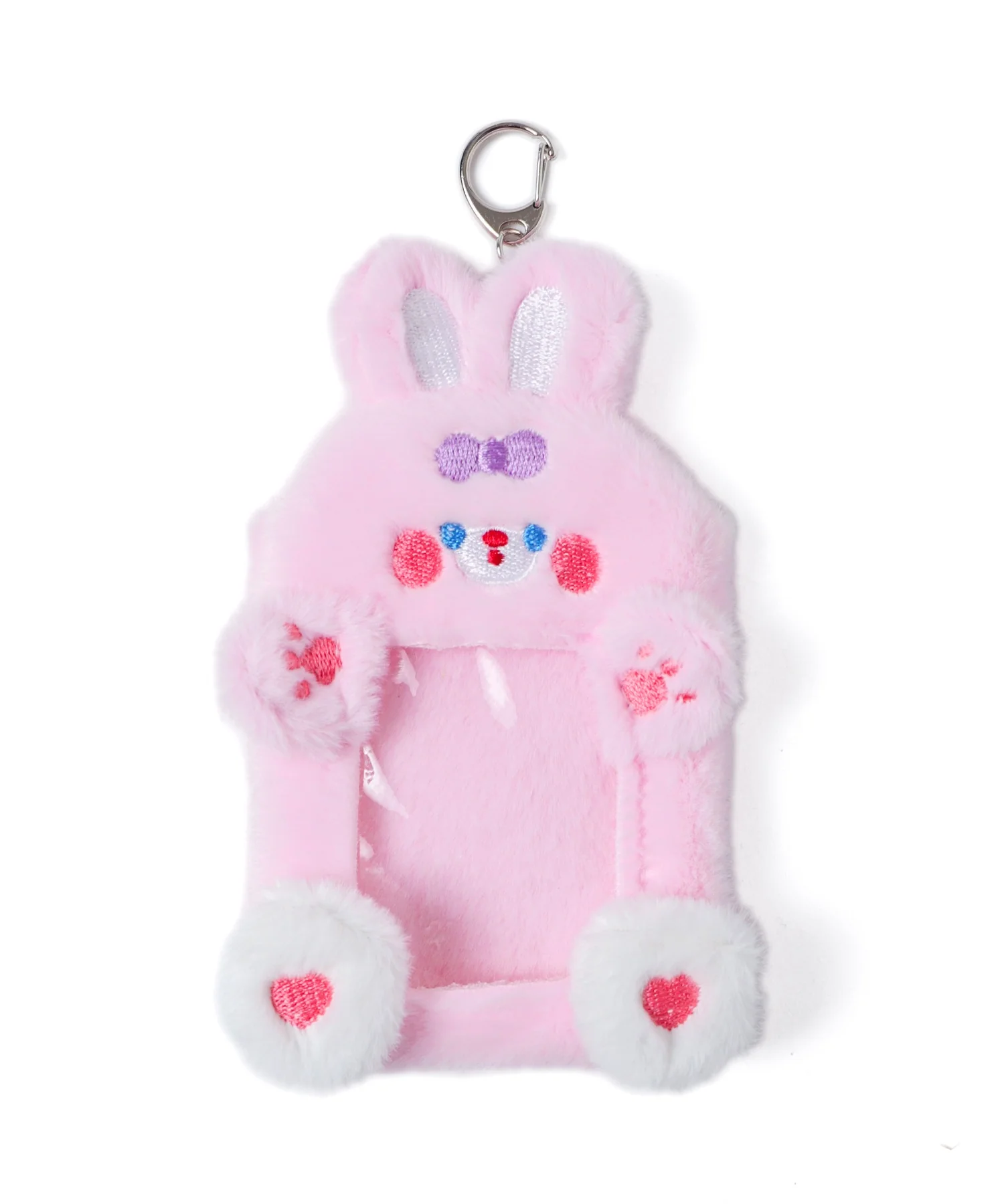ふわふわぬいカードホルダーキーホルダーA - Image 2