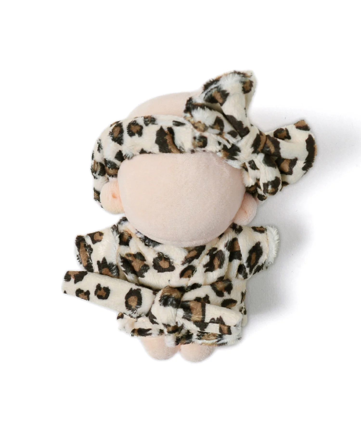 ぬいバスローブセット(レオパード)10cm - Image 4