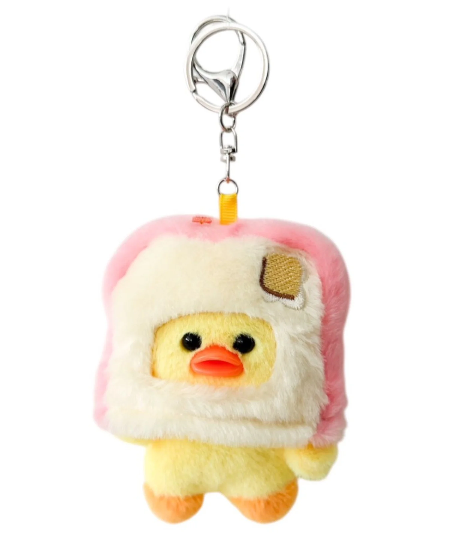 パンひよこぬいぐるみキーホルダー - Image 3