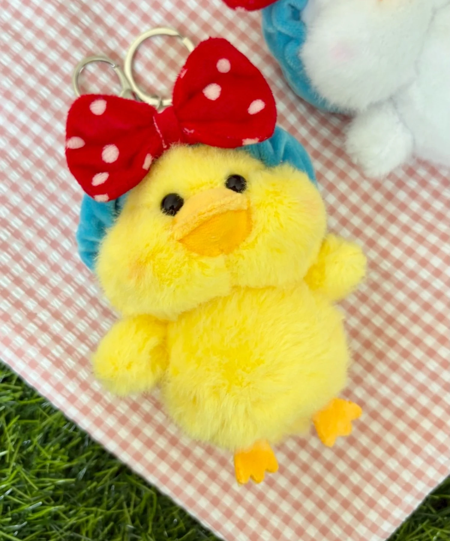 ヘアバンドひよこぬいぐるみキーホルダー - Image 3