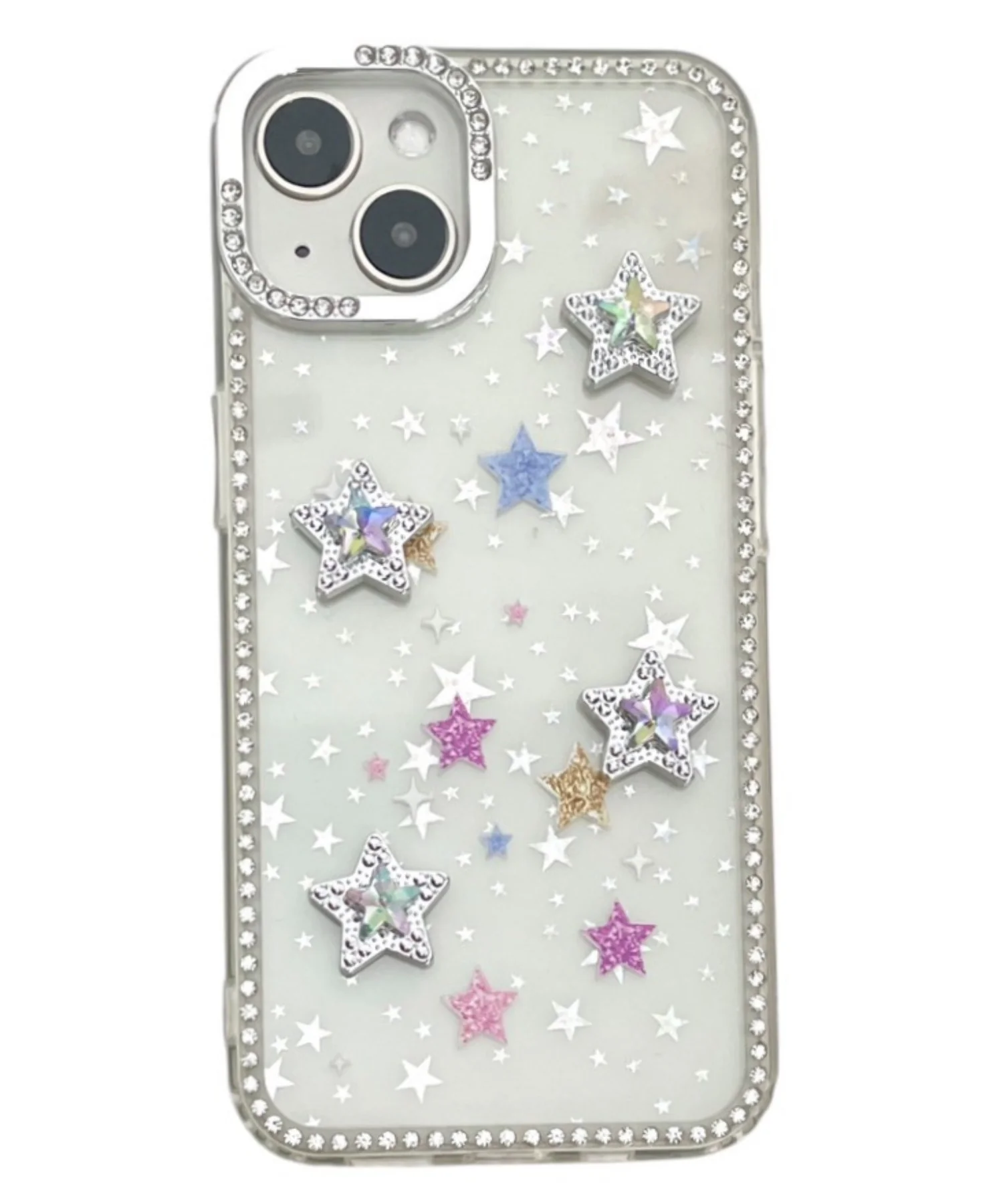 グリッタースターiphoneケース