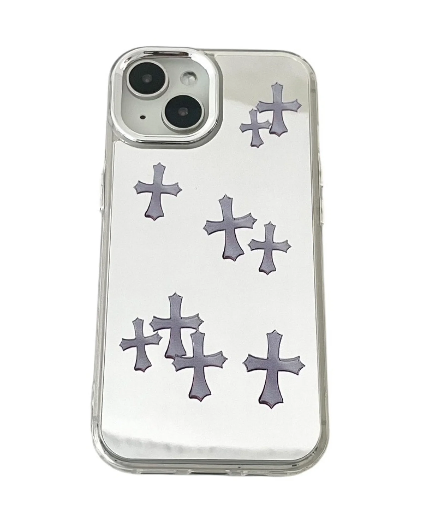 ミラークロスiphoneケース(ホワイト)