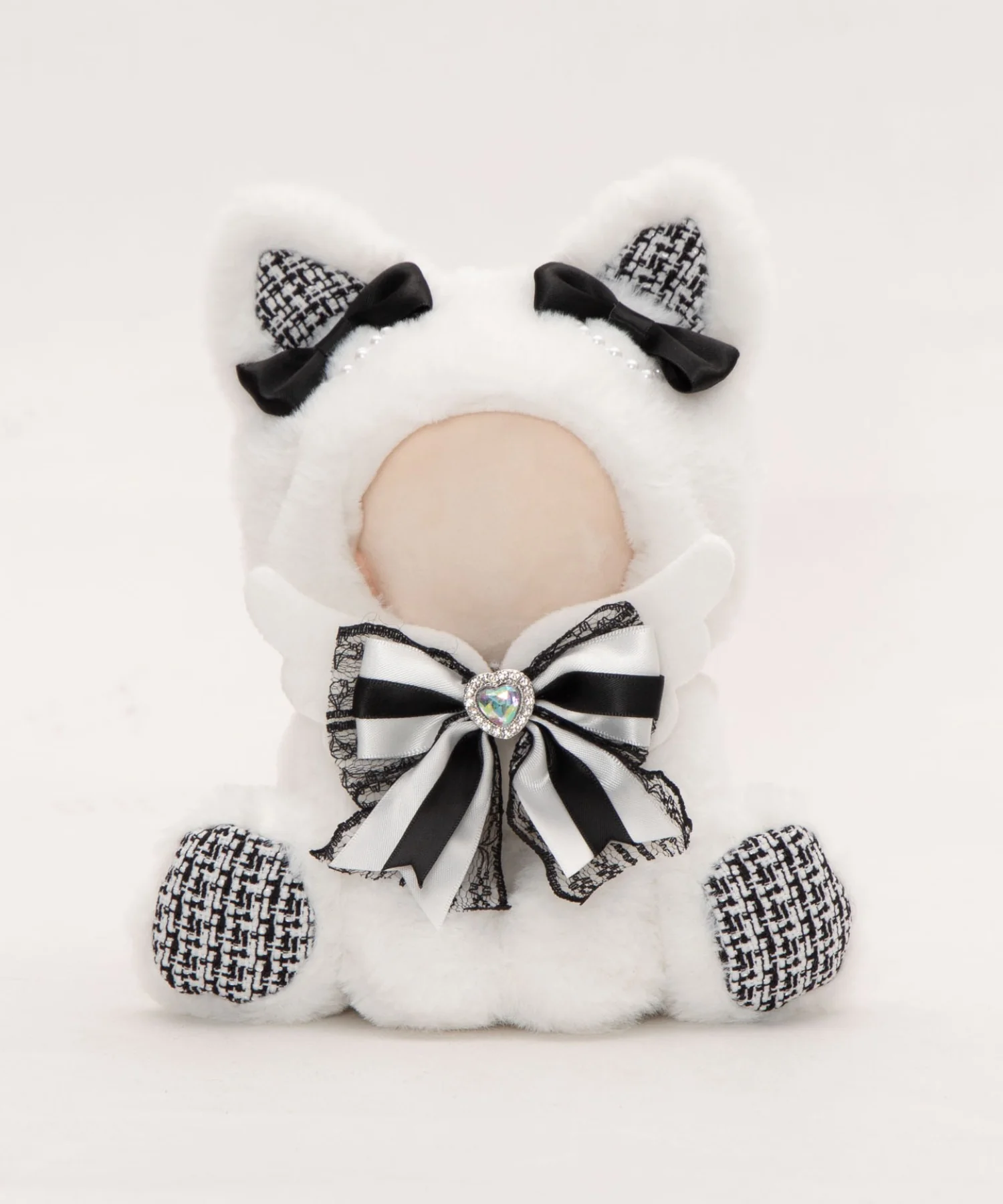 ぬいおすわりにゃんこ15cm