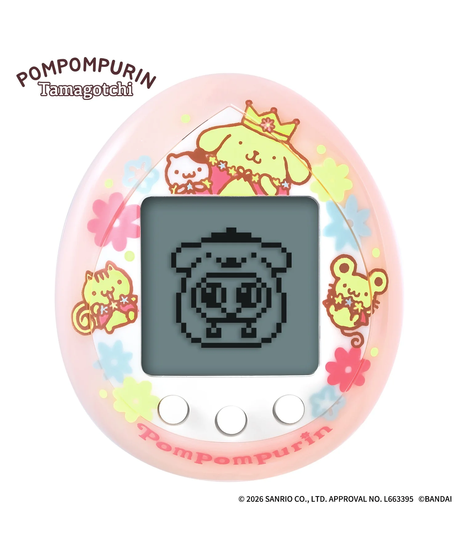 POMPOMPURIN Tamagotchi マジカルピンクver.