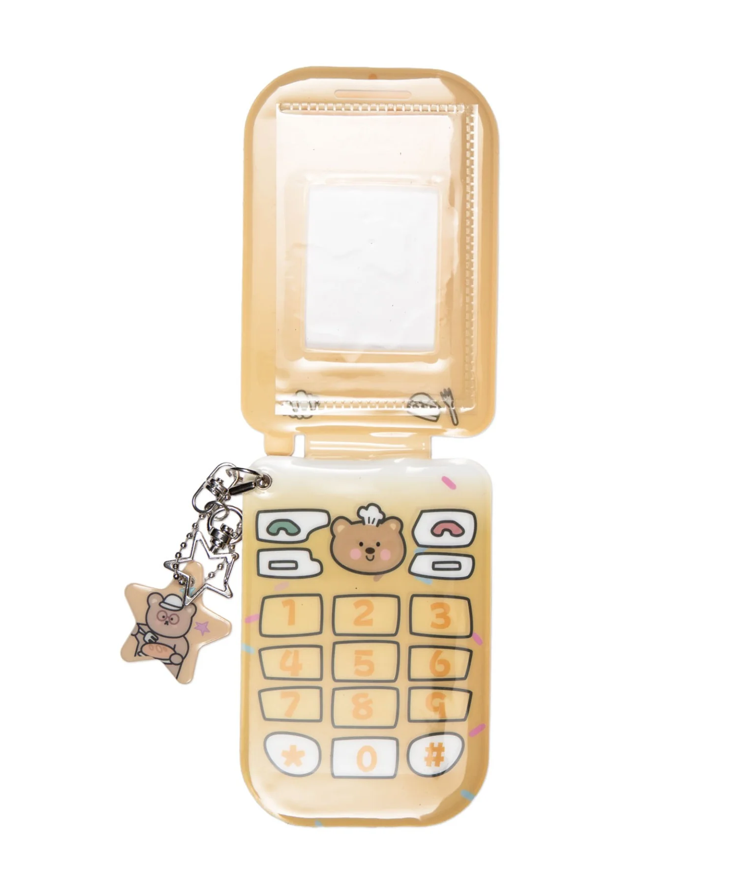 チャーム付きゆるアニマルガラケーカードホルダーキーホルダー - Image 10